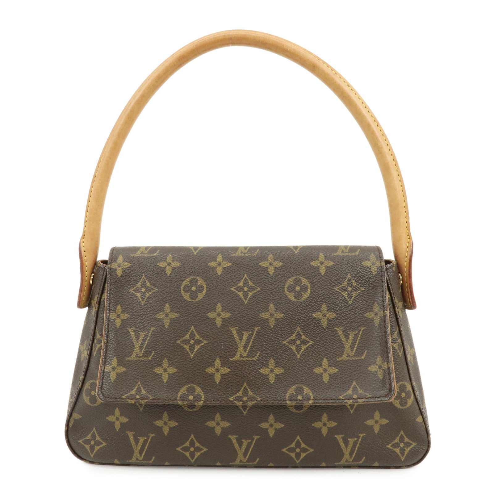 Louis Vuitton Monogram Mini Looping Shoulder Bag Brown M51147