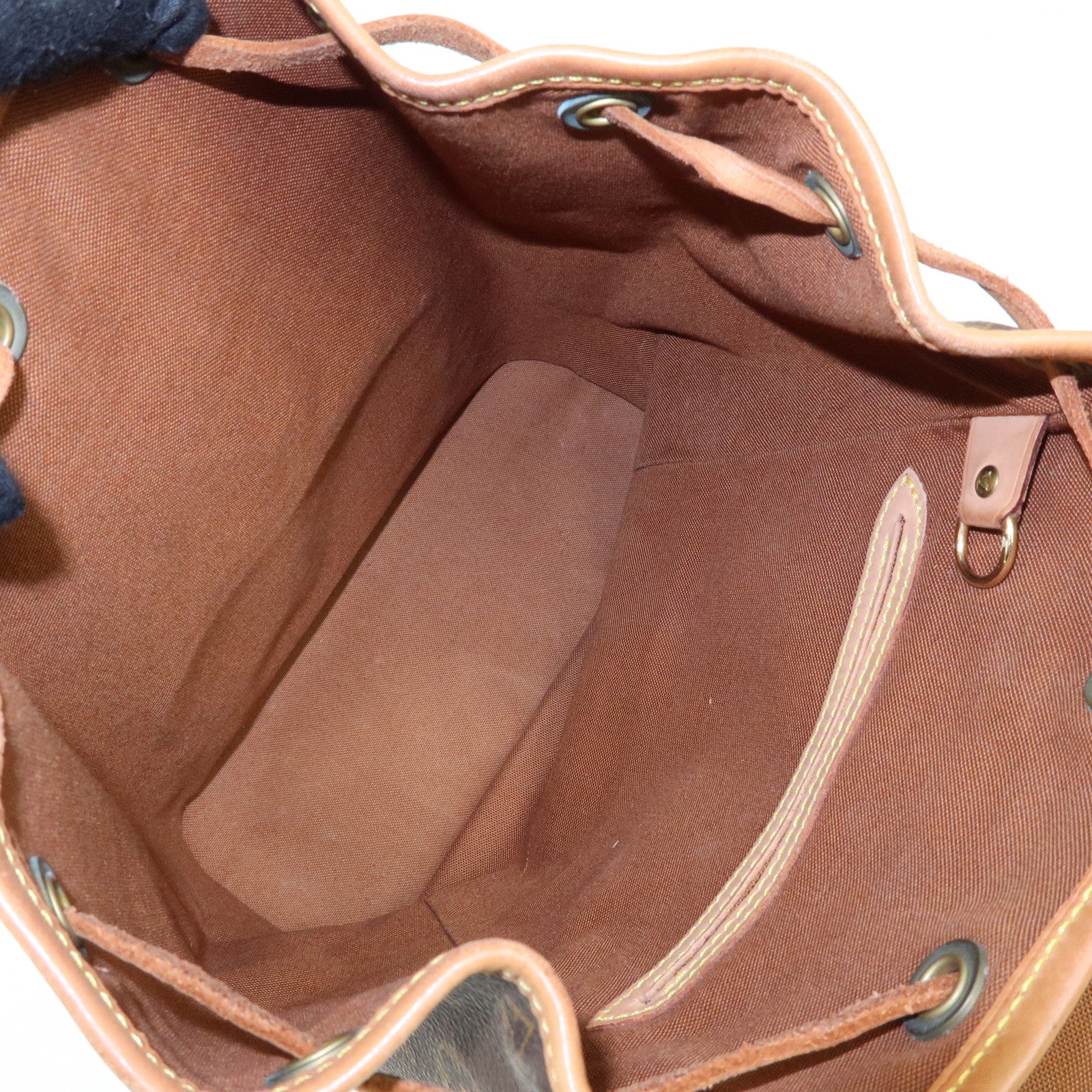 Louis Vuitton Monogram Canvas Montsouris MM Backpack Brown M51136
