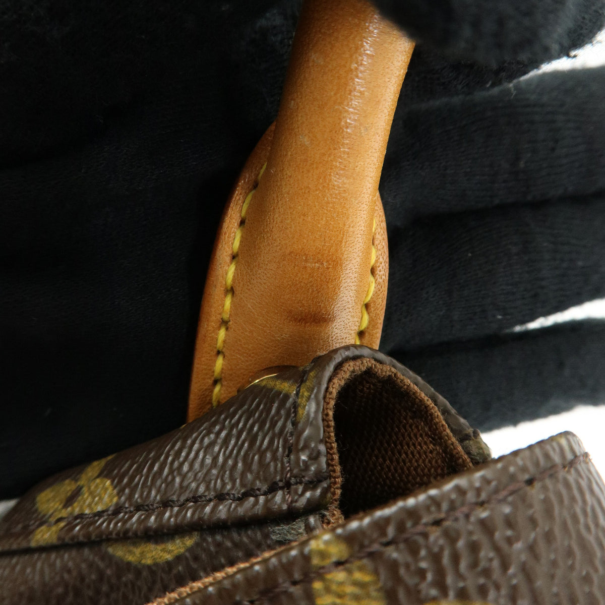 Louis Vuitton Monogram Mini Looping Shoulder Bag Brown M51147