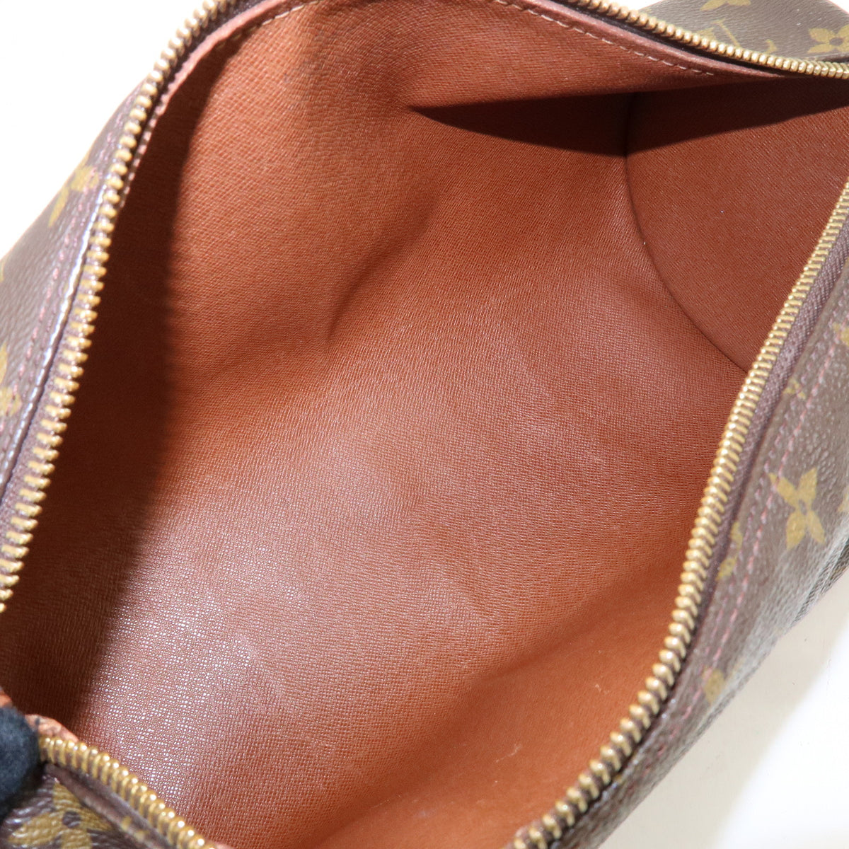 Louis Vuitton Monogram Papillon 30 Hand Bag Brown M51365