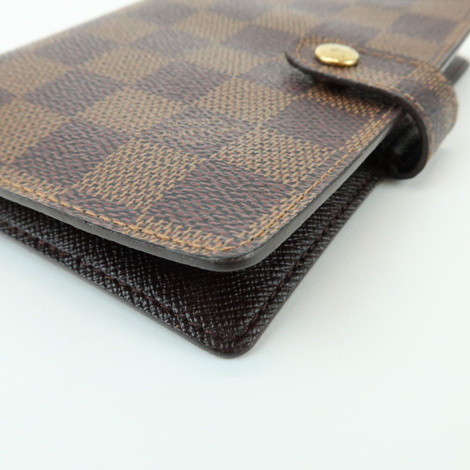 Louis Vuitton Damier Agenda PM Planner Cover Damier Ebene R20700