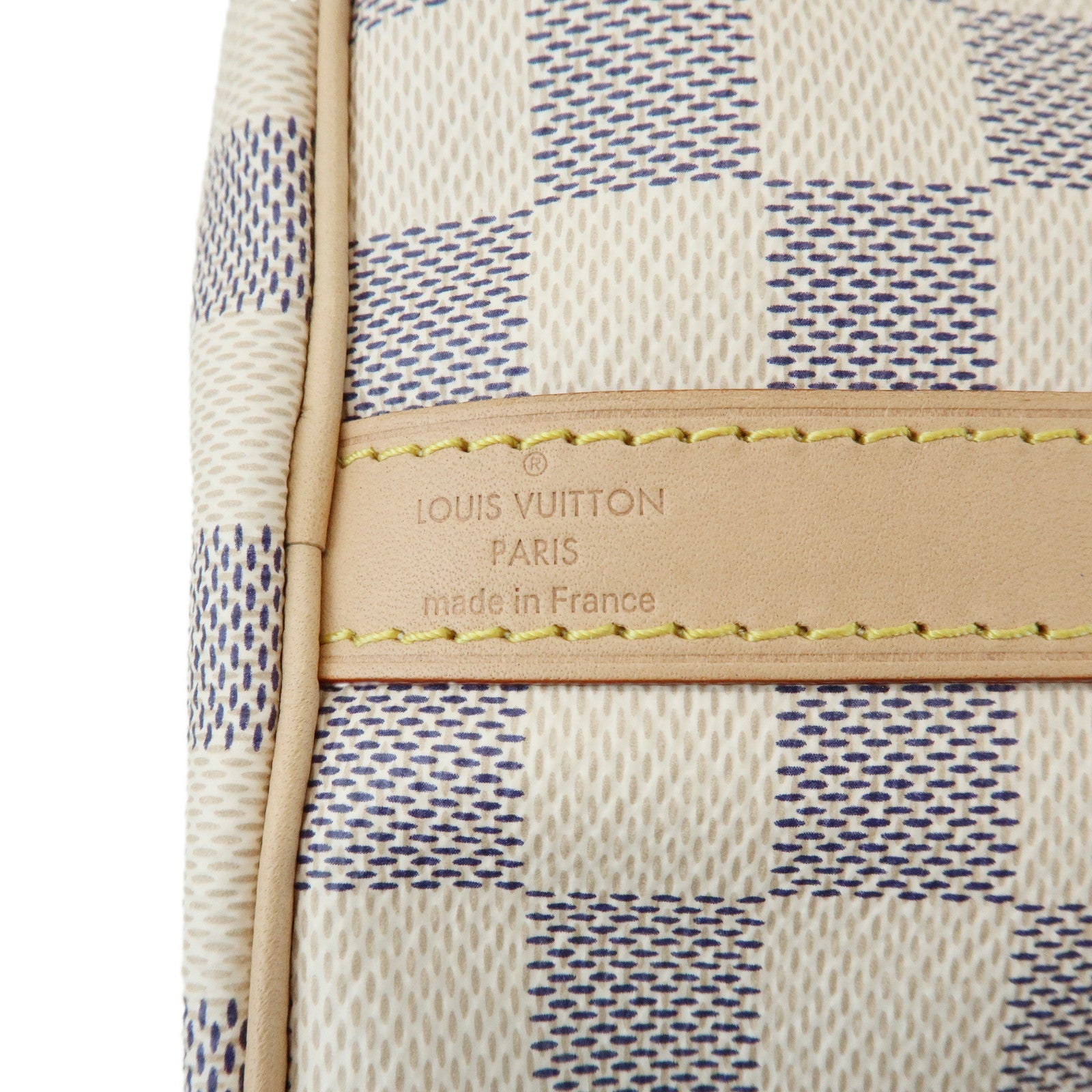 Louis Vuitton Damier Azur Speedy Bandouliere 30 Boston Bag N40592