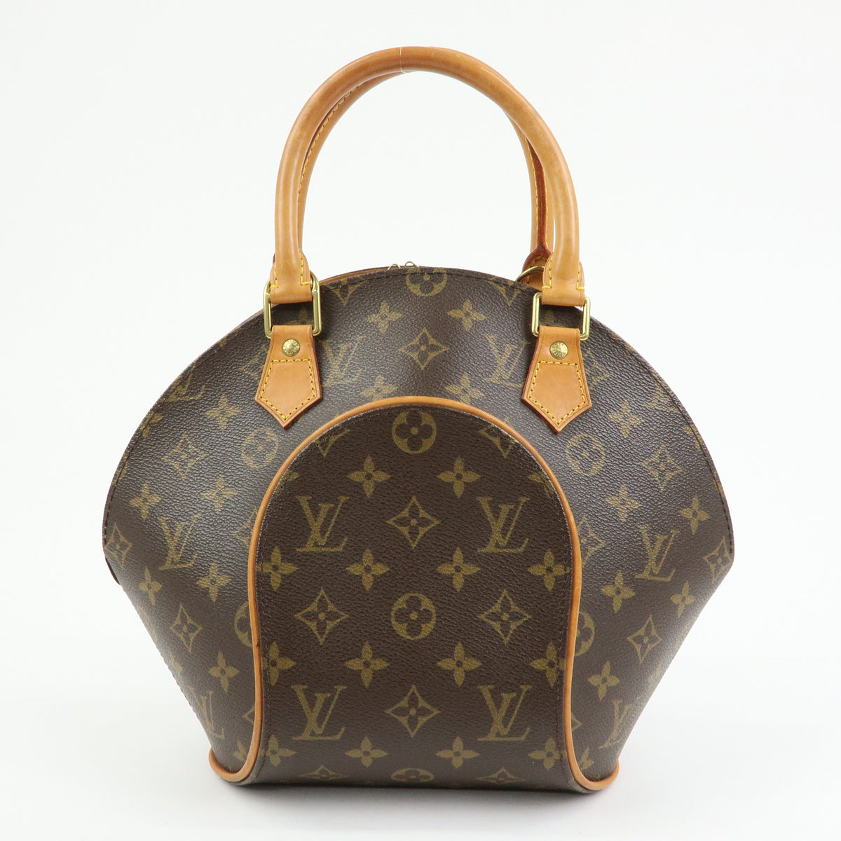 Louis Vuitton Monogram Ellipse PM Hand Bag Brown M51127