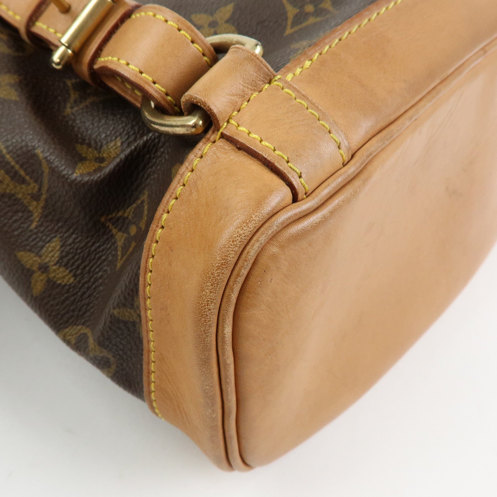 Louis Vuitton Monogram Canvas Montsouris MM Backpack Brown M51136