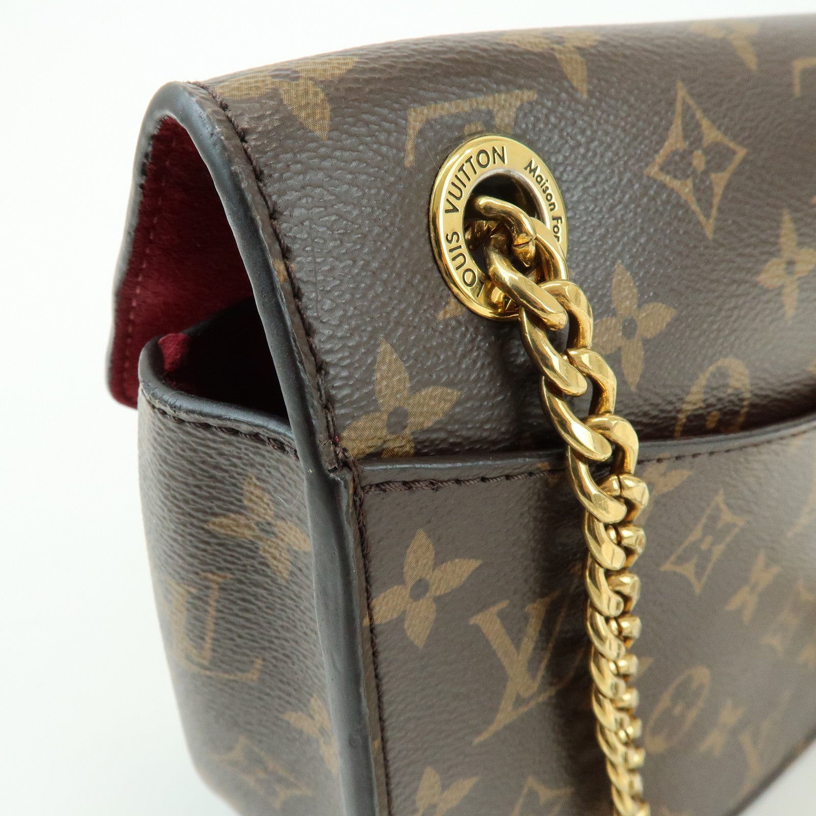 Louis Vuitton Monogram Passy Crossbody Chain Shoulder Bag M45592