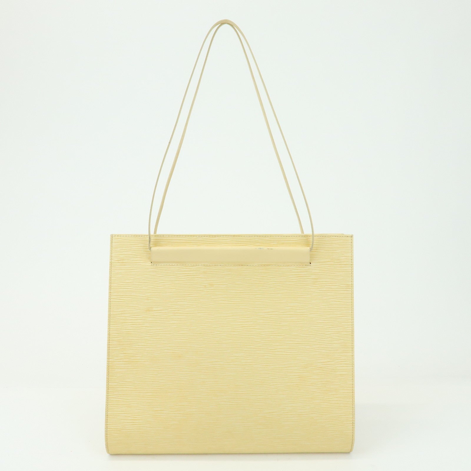 Louis Vuitton Epi Leather Saint Tropez Shoulder Tote Bag Vanilla