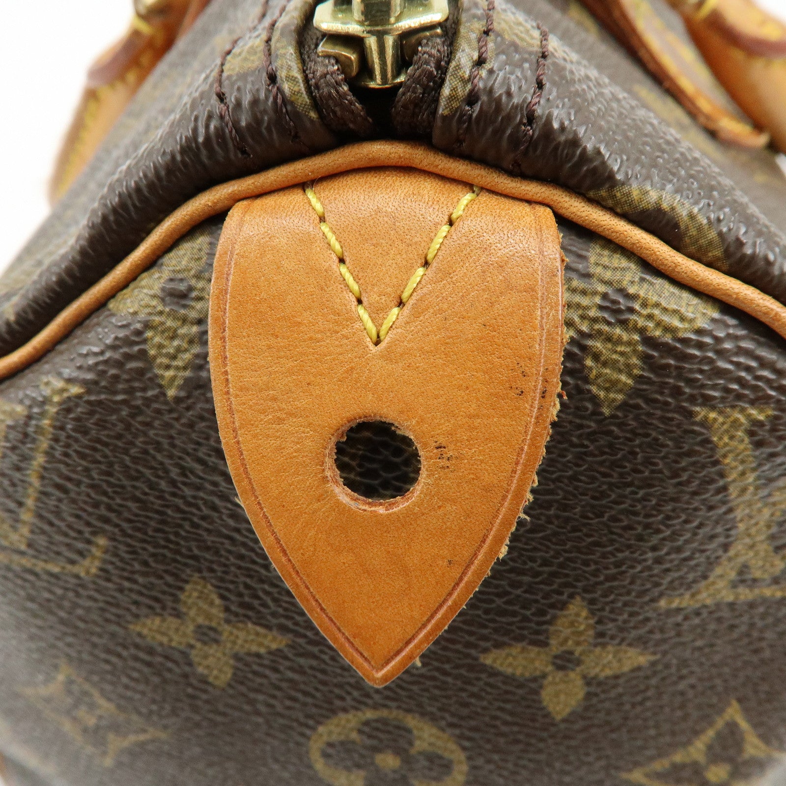 Louis Vuitton Monogram Speedy 30 Boston Bag Hand Bag Brown M41526