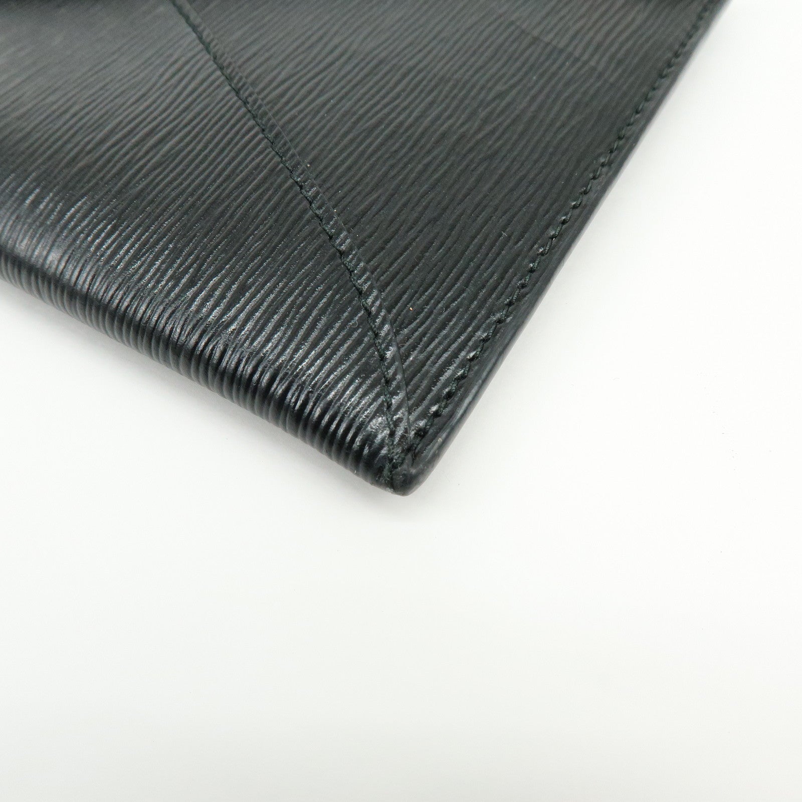 PRADA Saffiano Leather Flap Long Wallet Purse Black 1MF175