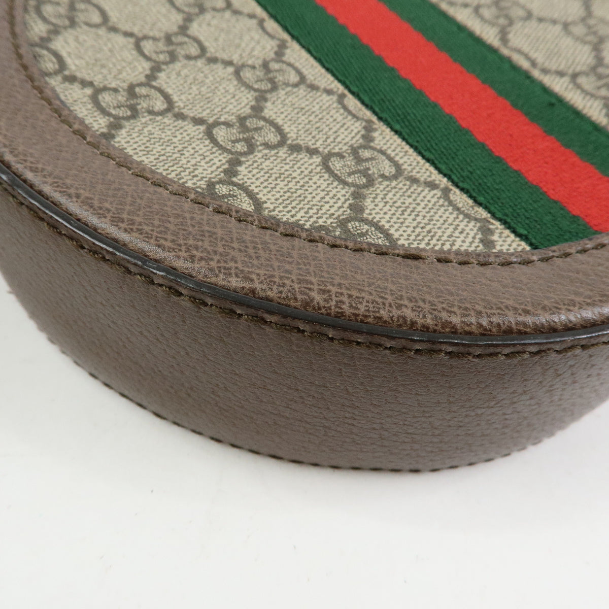 GUCCI Ophidia Sherry Double G Round Mini Chain Shoulder Bag 550618