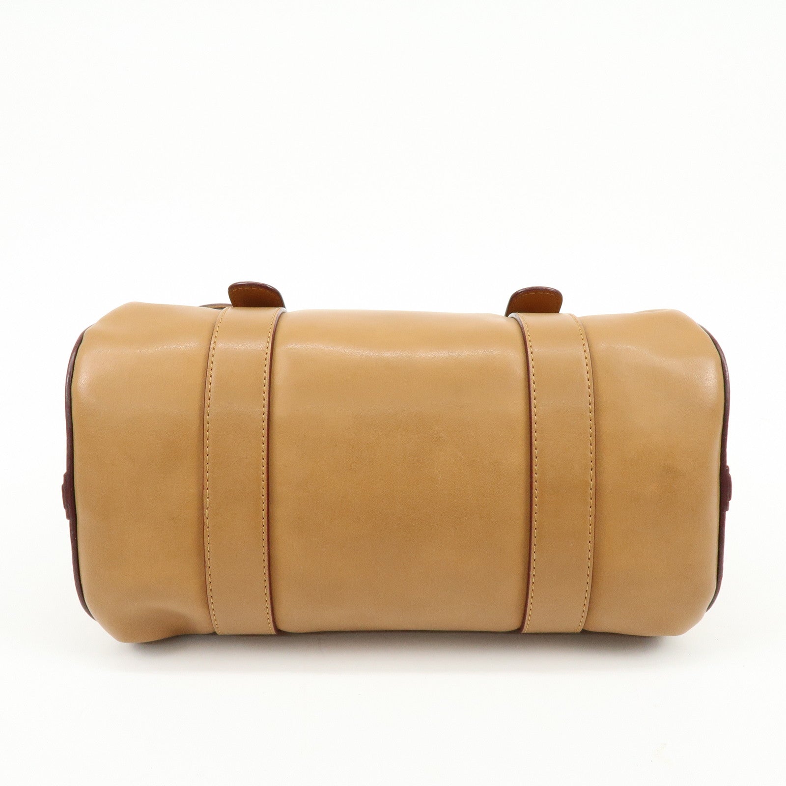 Chloe Sam Leather 2Way Bag Hand Shoulder Bag Brown Camel
