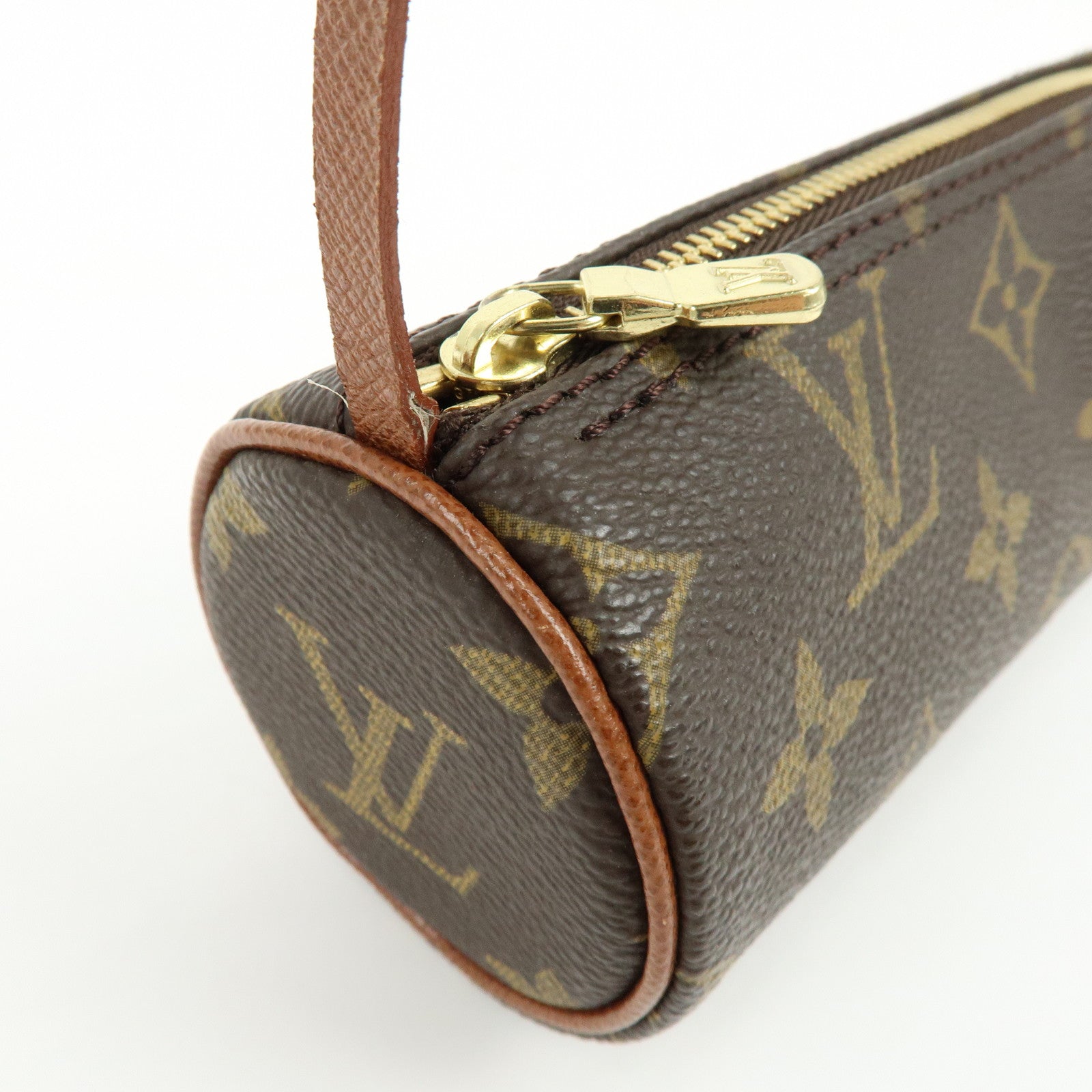 Louis Vuitton Monogram Mini Pouch for Papillon Bag Brown