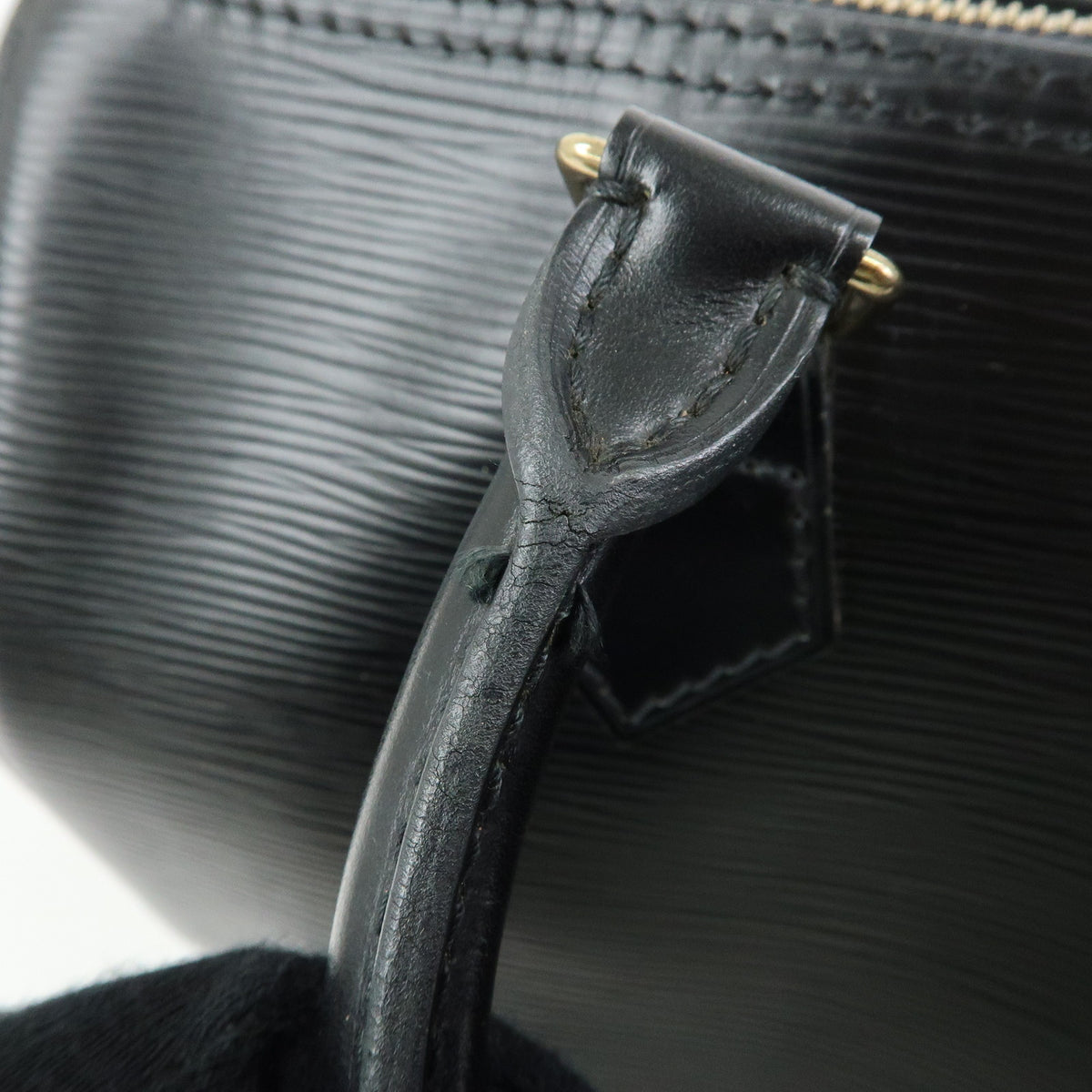 Louis Vuitton Epi Leather Speedy 25 Hand Bag Boston Bag Noir M59032