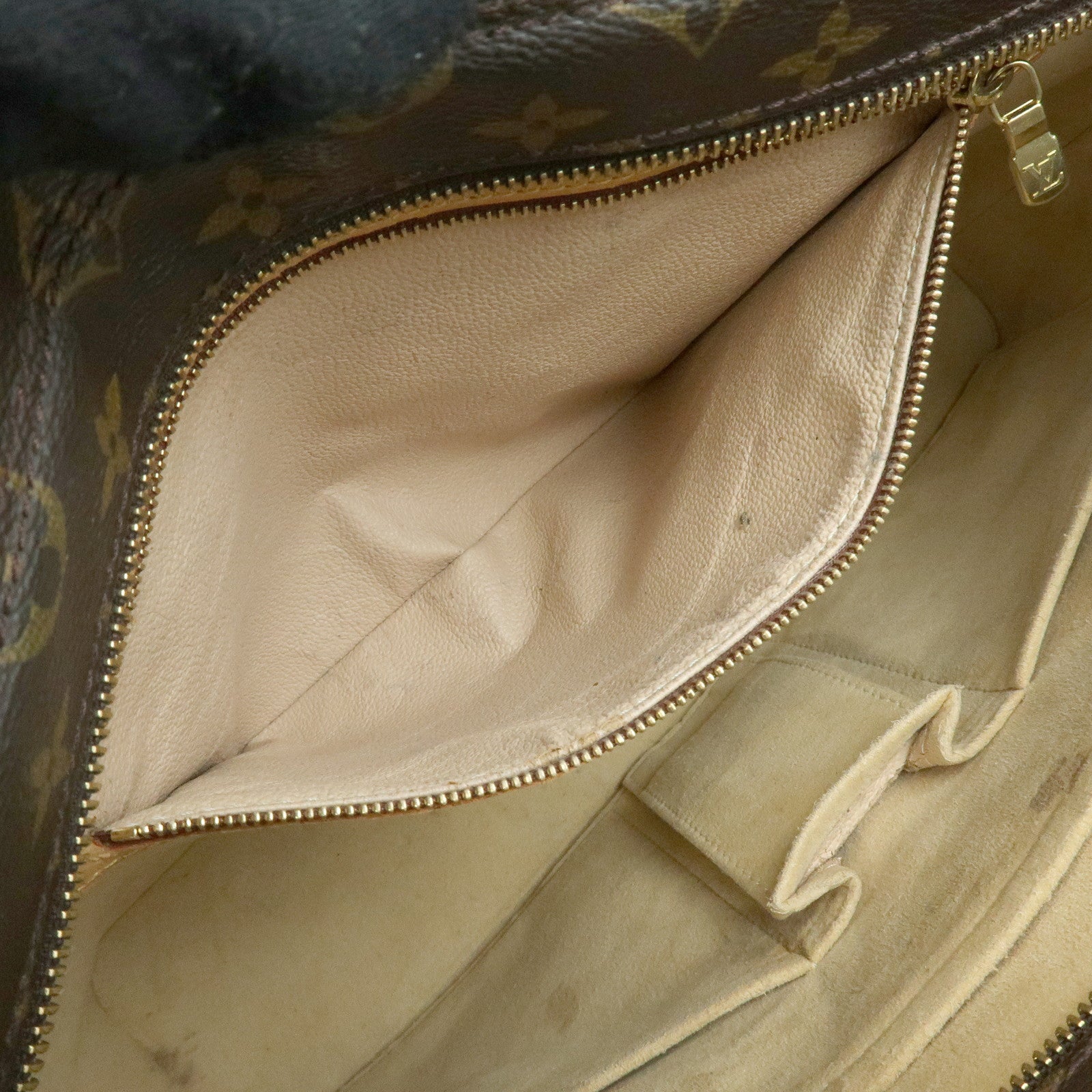 Louis Vuitton Monogram Luco Tote Bag Shoulder Bag Brown M51155