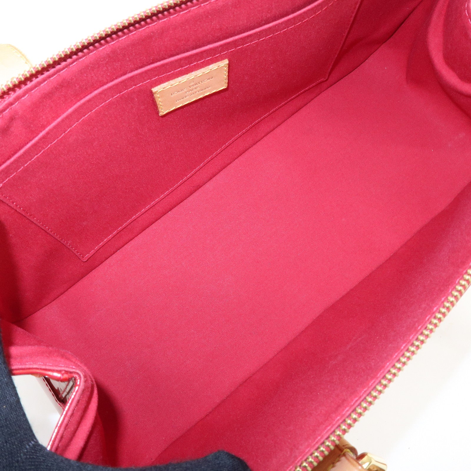 Louis Vuitton Vernis Rosewood Avenue Hand Bag Pomme D'Amour M93507