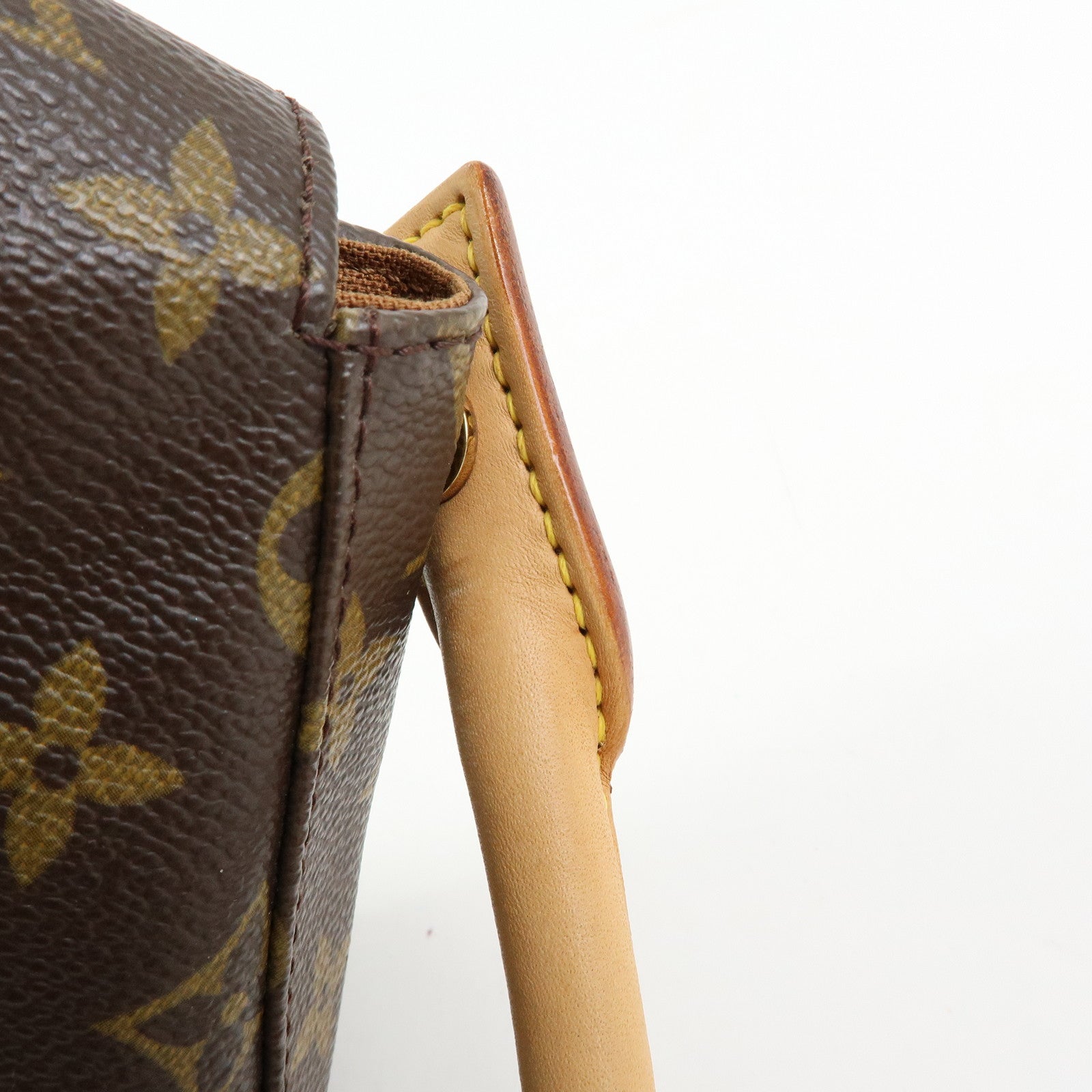 Louis Vuitton Monogram Mini Looping Canvas Shoulder Bag Brown M51147