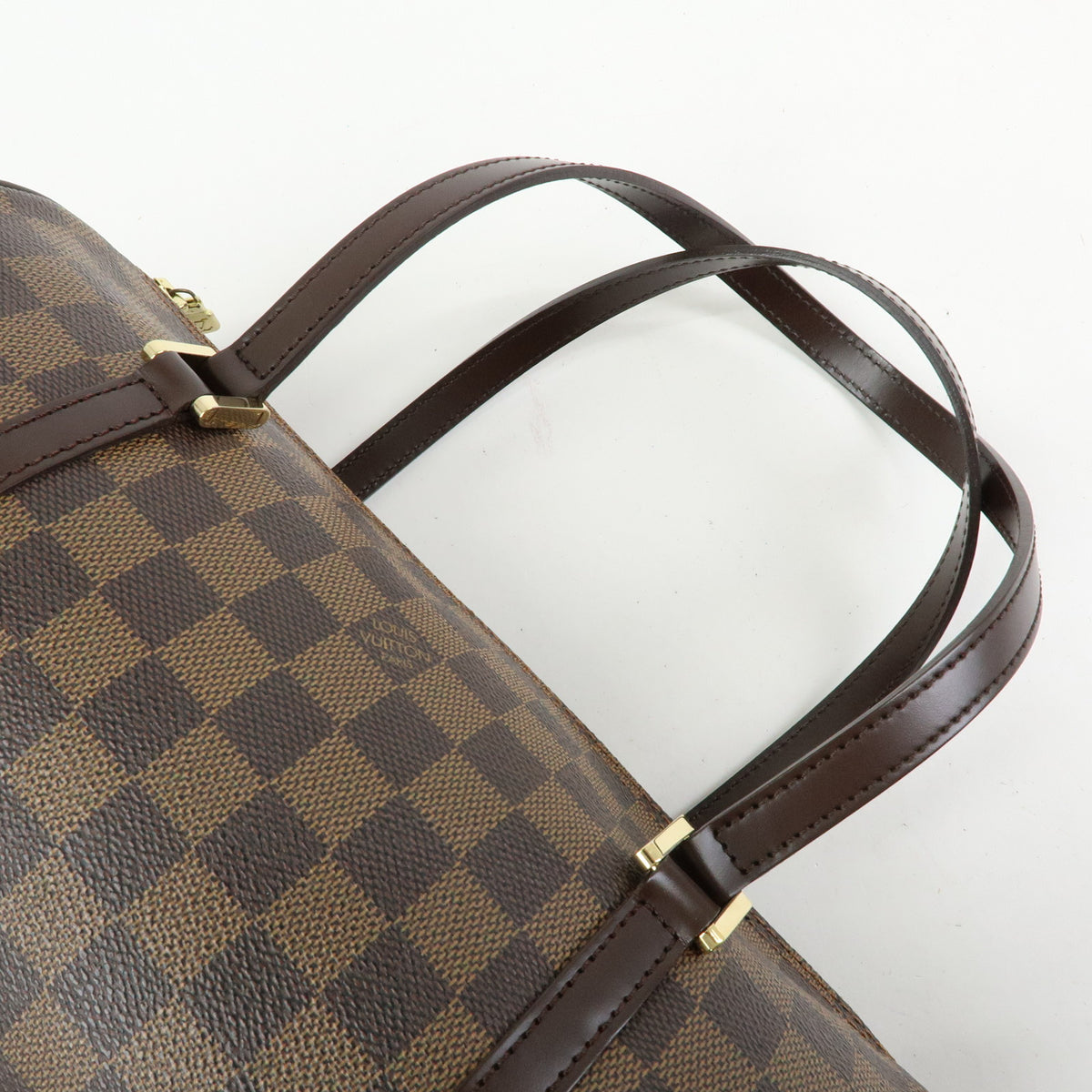 Louis Vuitton Damier Ebene Papillon 30 Hand Bag Brown N51303