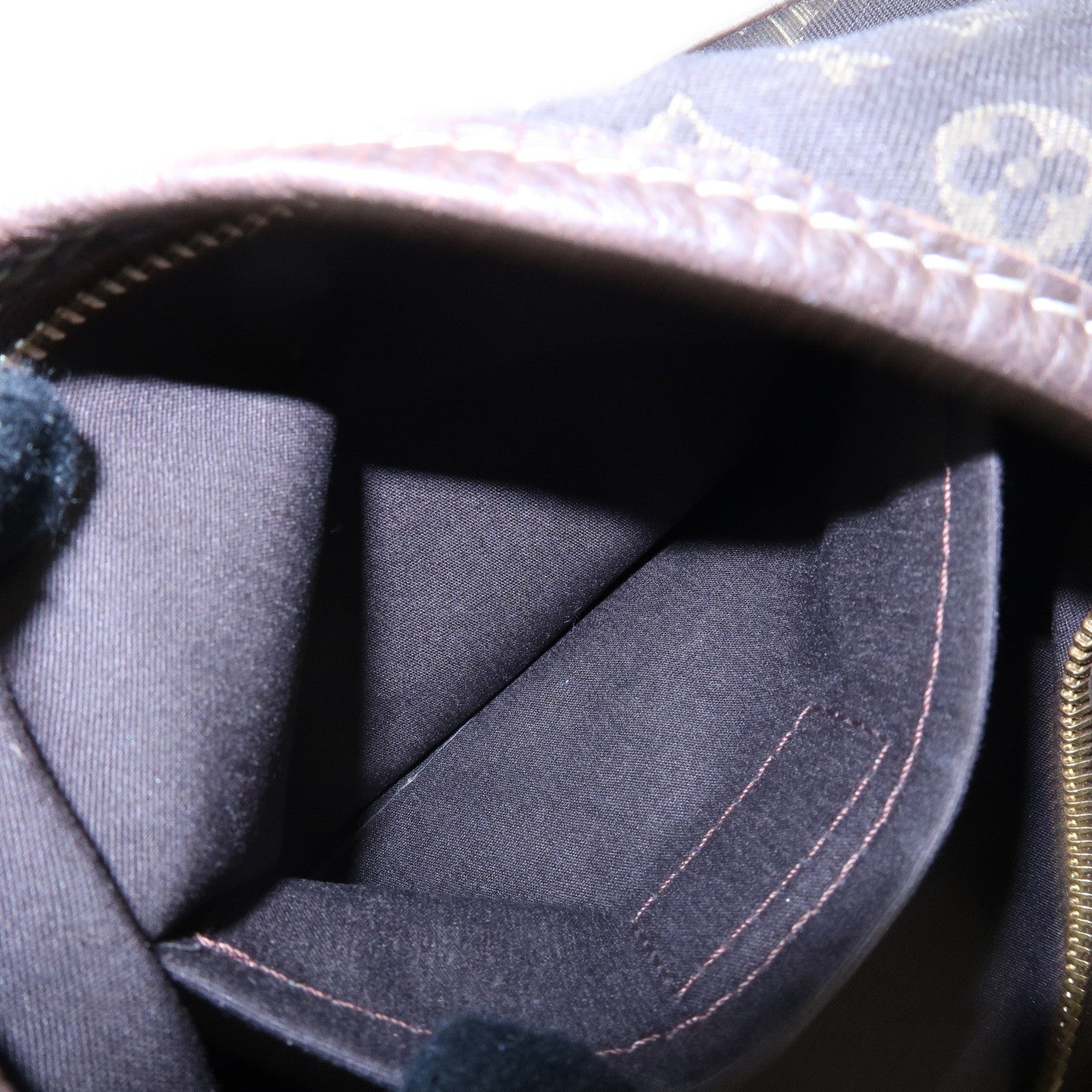 Louis Vuitton Monogram Mini Lin Manon PM Shoulder Bag Ebene M95621