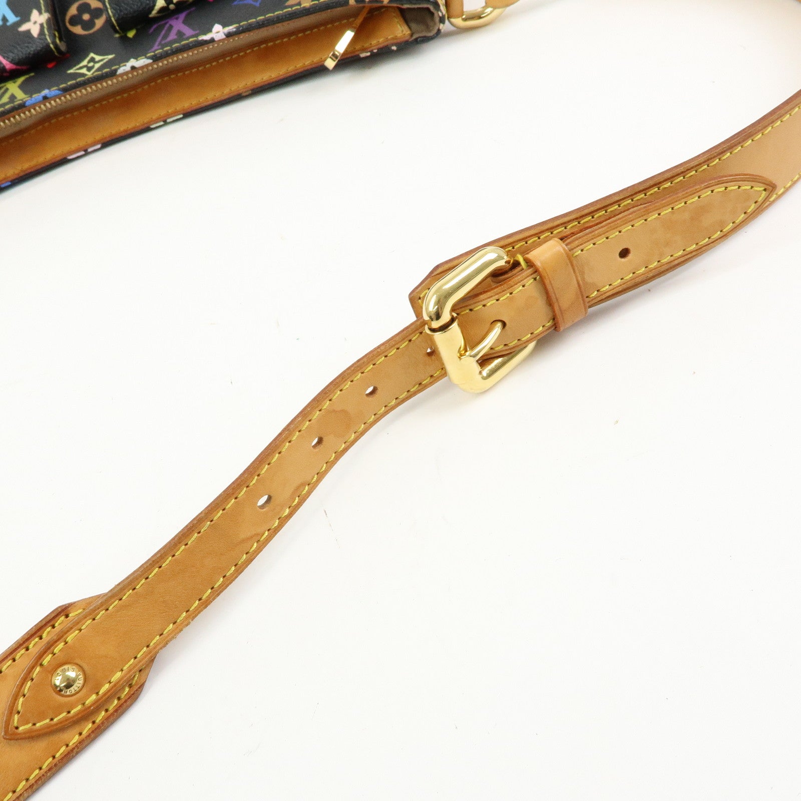 Louis Vuitton Monogram Multicolor Lodge PM Shoulder Bag Noir M40054