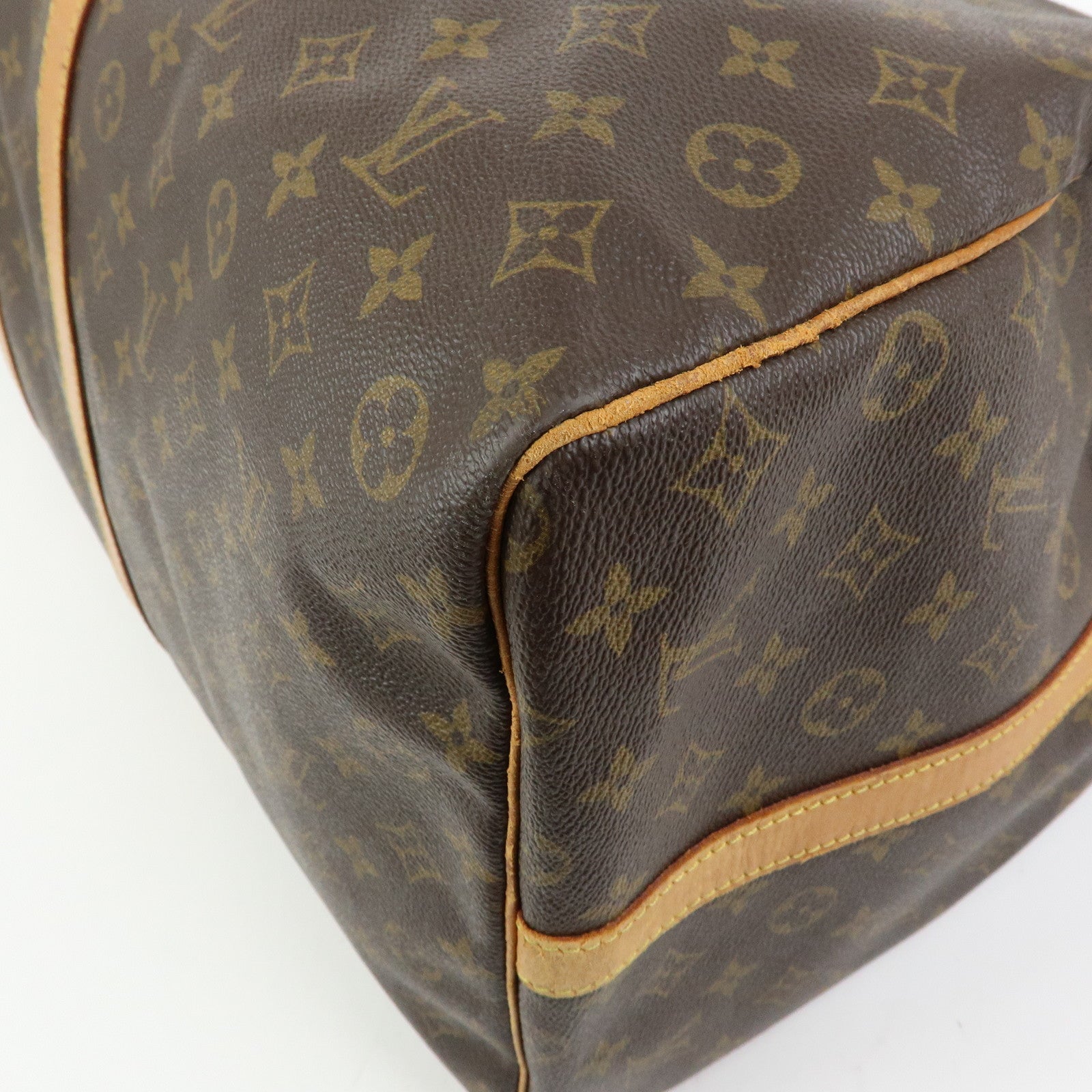 Louis Vuitton Monogram Keep All Bandouliere 60 Boston Bag M41412