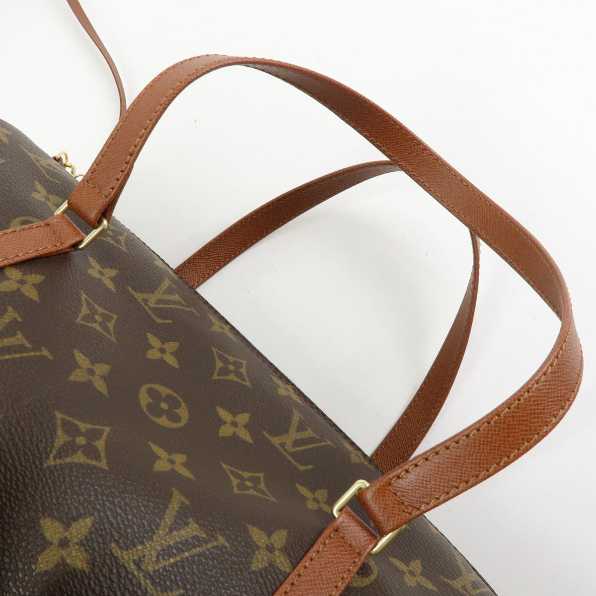 Louis Vuitton Monogram Papillon 30 Hand Bag Brown M51365