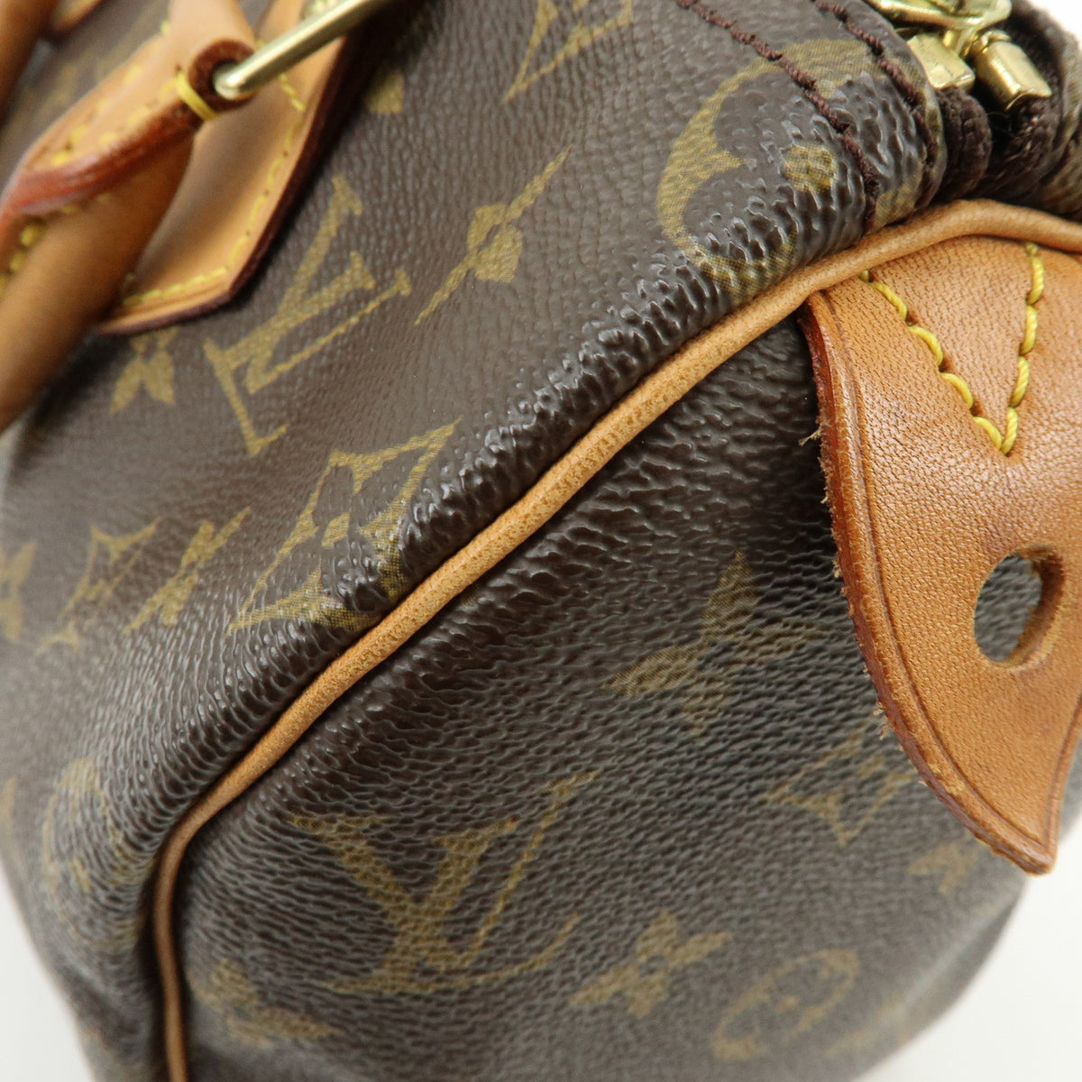 Louis Vuitton Monogram Speedy 25 Boston Bag Hand Bag Brown M41528