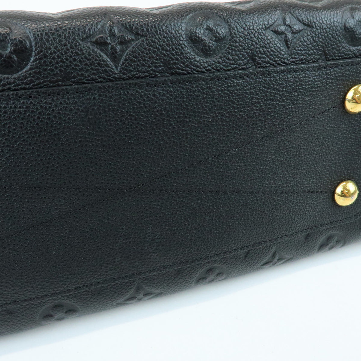 Louis Vuitton Monogram Empreinte Vosges MM Leather 2Way Bag Noir M41491