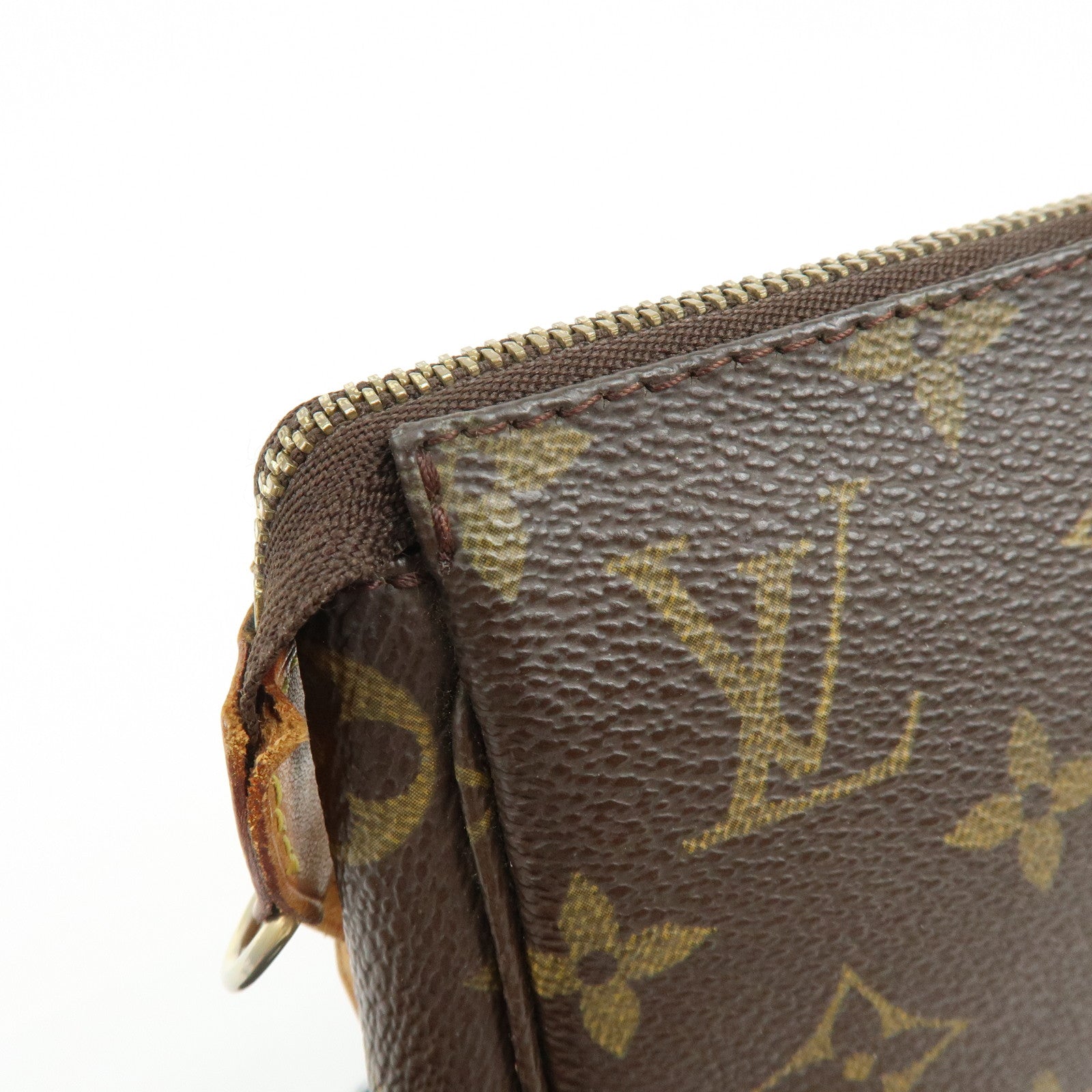 Louis Vuitton Monogram Pochette Accessoires Pouch Hand Bag M51980