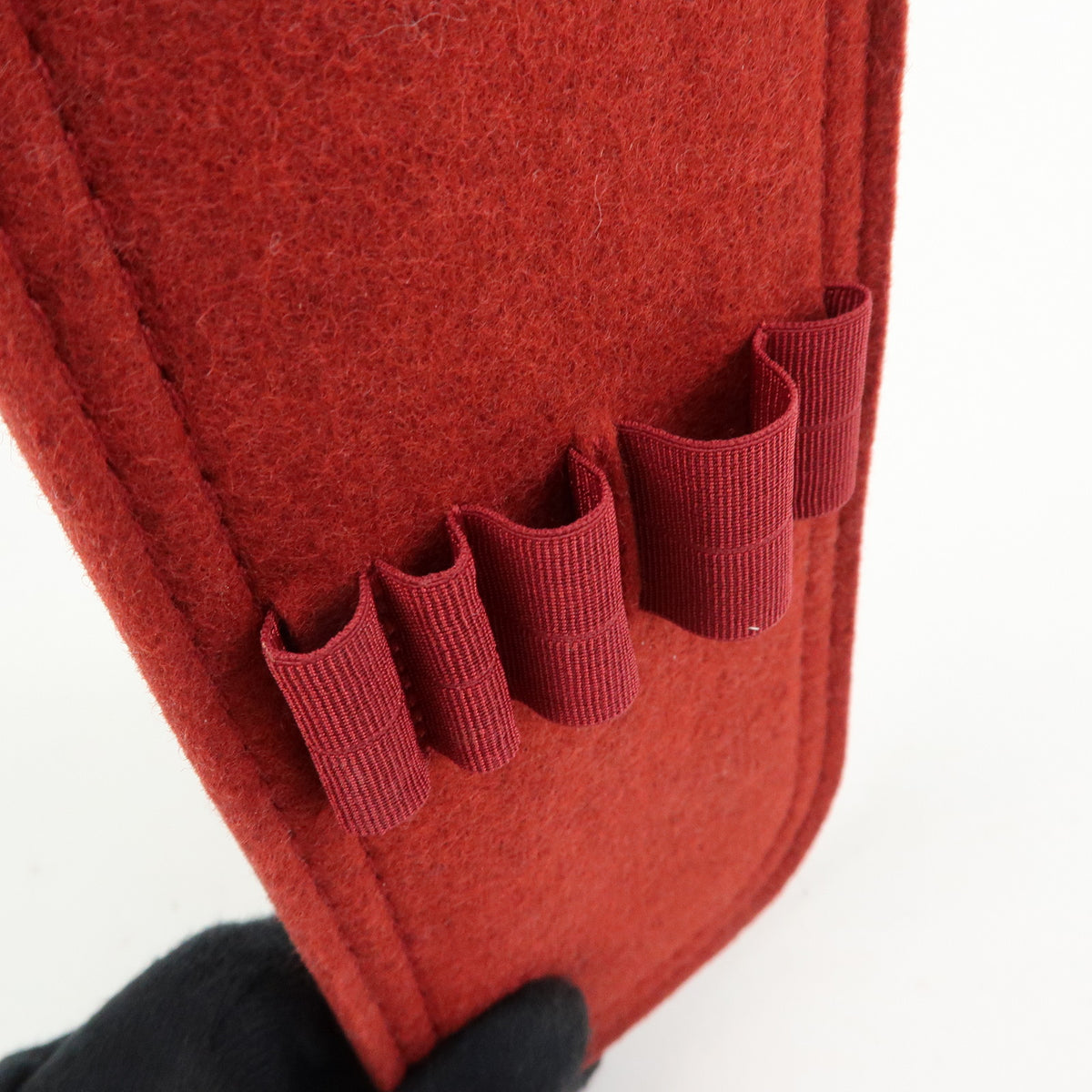 HERMES Toile H Escale Cosmetic Pouch Accesory Pouch Vermilion