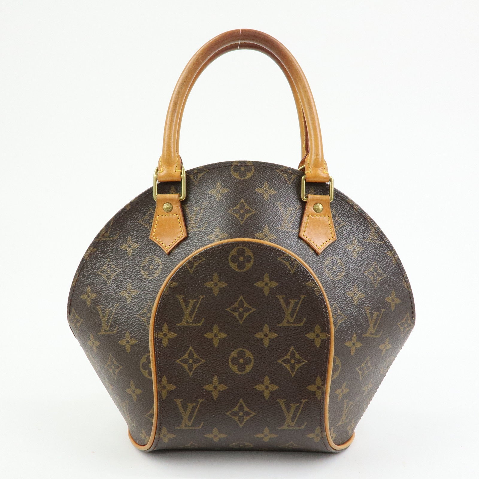 Louis Vuitton Monogram Ellipse PM Hand Bag Brown M51127