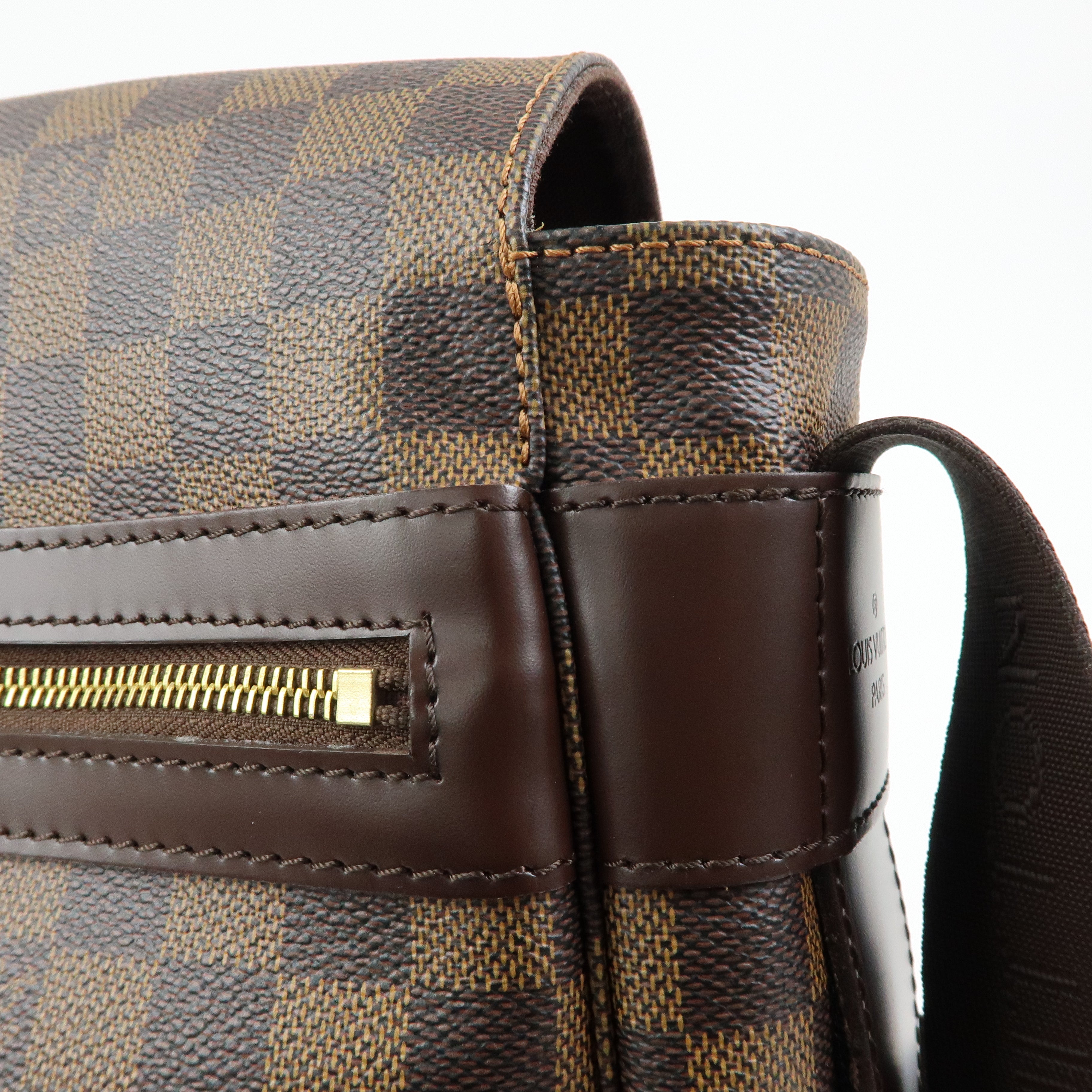 Louis Vuitton Damier Ebene Bastille Canvas Shoulder Bag N45258
