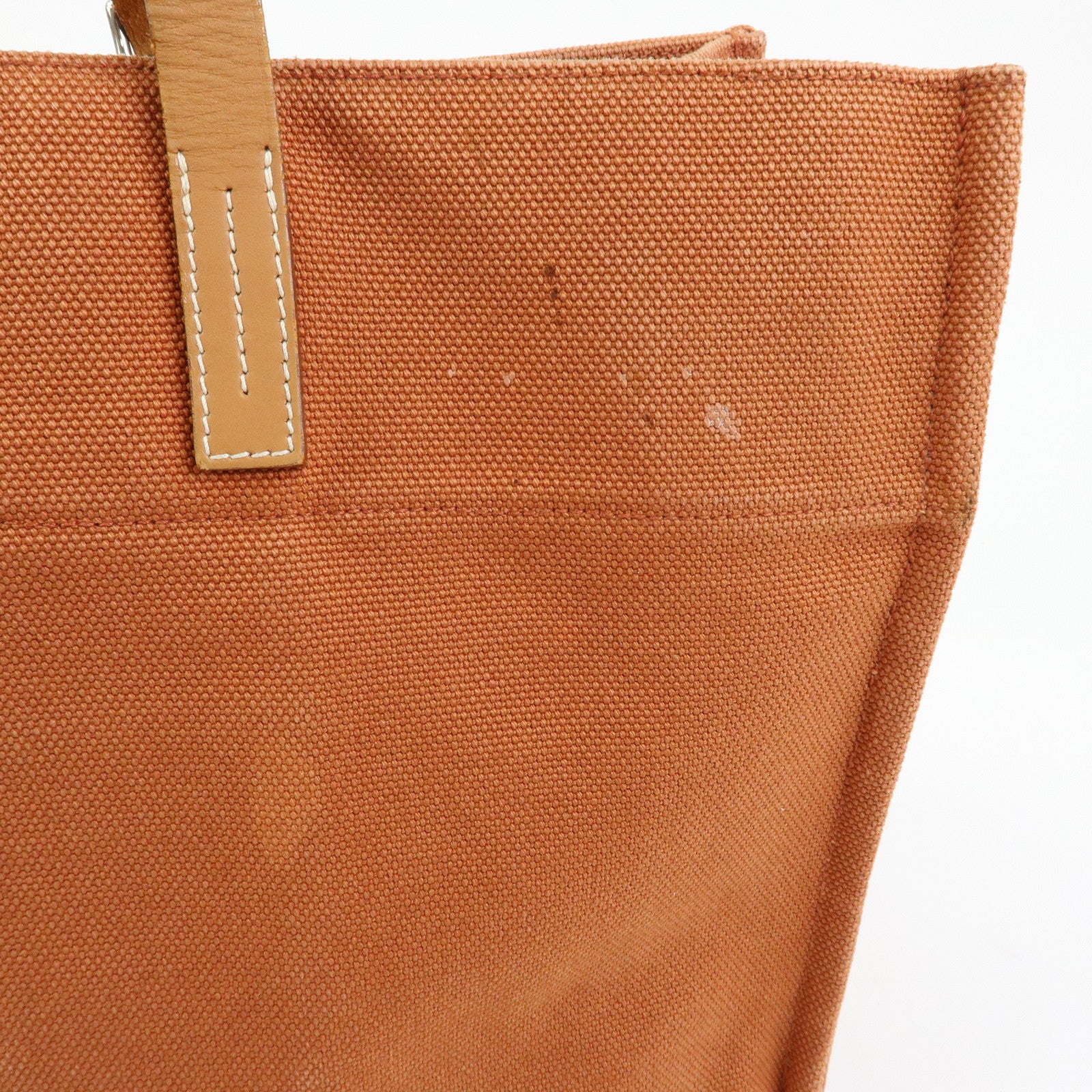 HERMES Etriviere Elan Toile Goeland Tote Bag Shoulder Bag □O Stamped