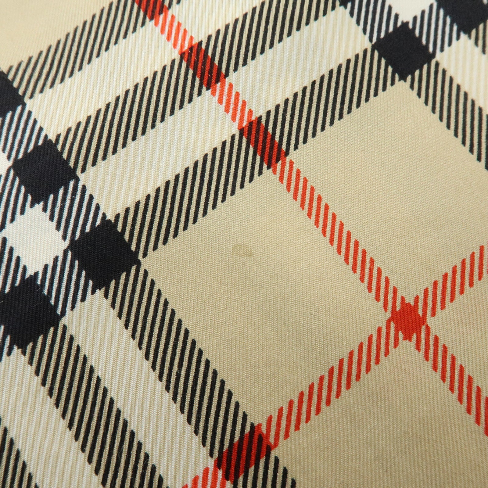 BURBERRY Set of 3 Nova Plaid Silk 100% Scarf Beige Ivory
