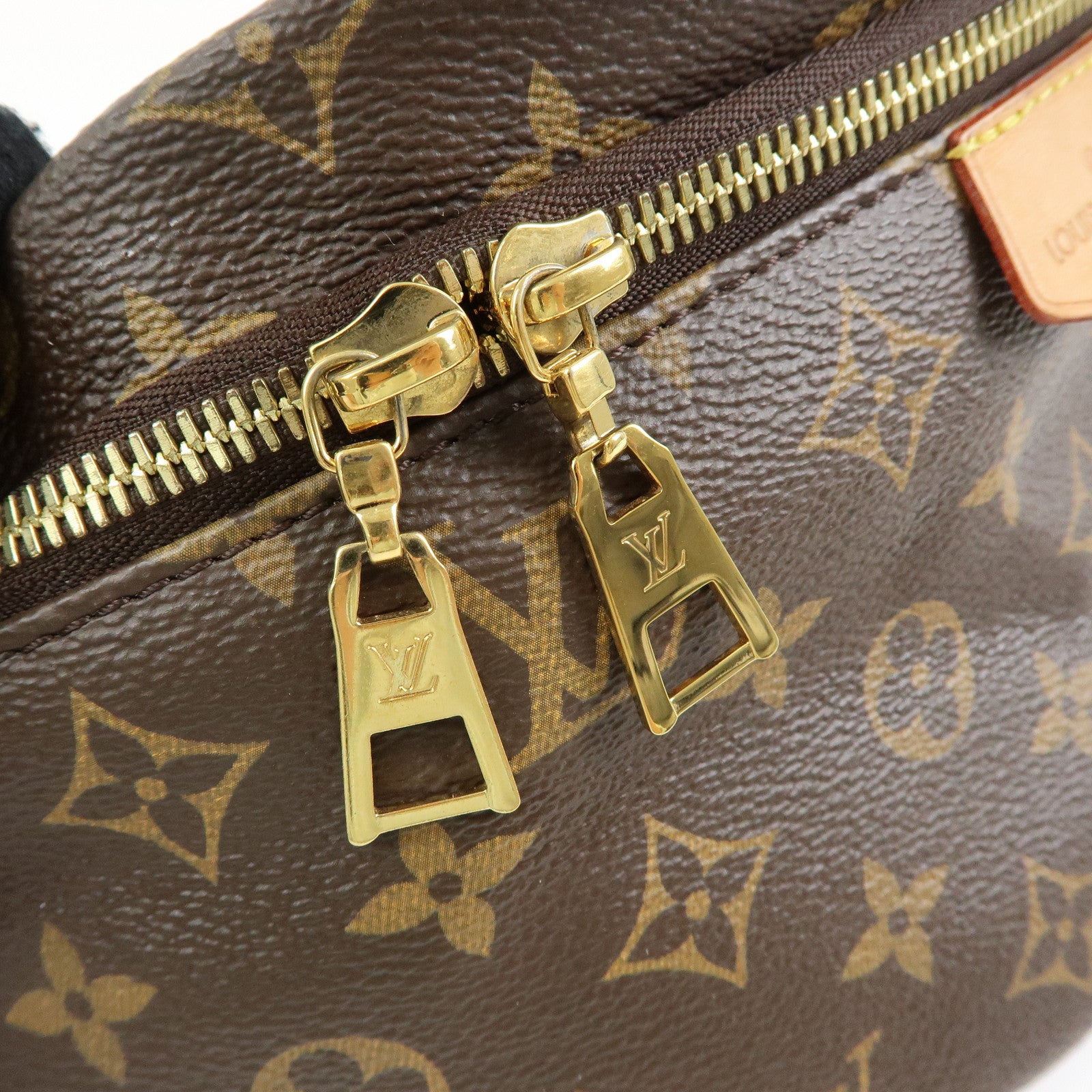 Louis Vuitton Monogram Bum Bag Crossbody Shoulder Bag Brown M43644