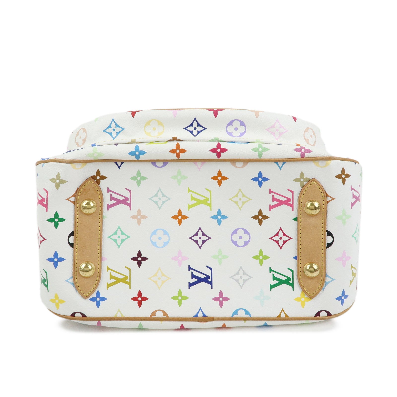 Louis Vuitton Monogram Multicolor Rita Shoulder Hand Bag Blanc M40125