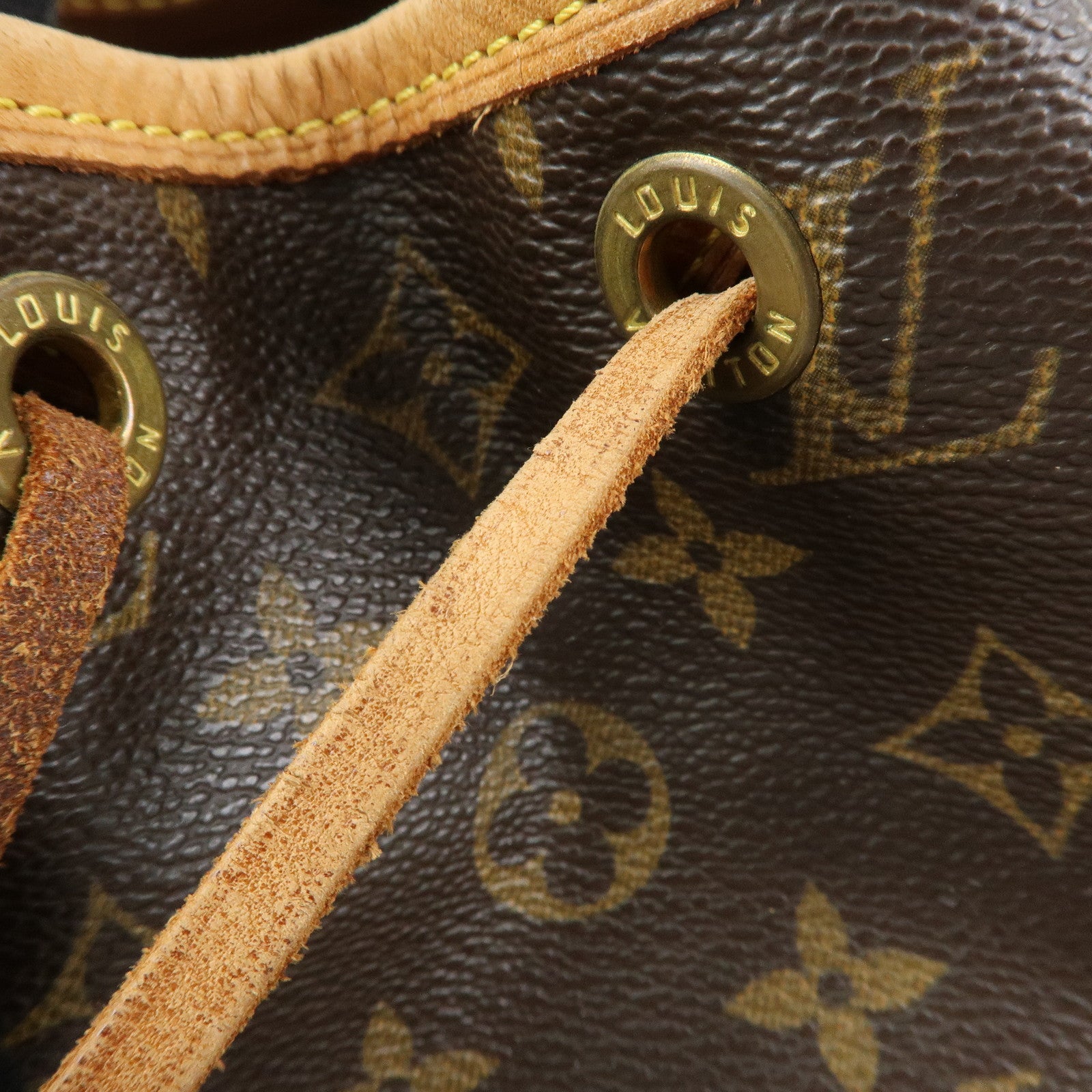 Louis Vuitton Monogram Montsouris MM Backpack Rucksack Brown M51136