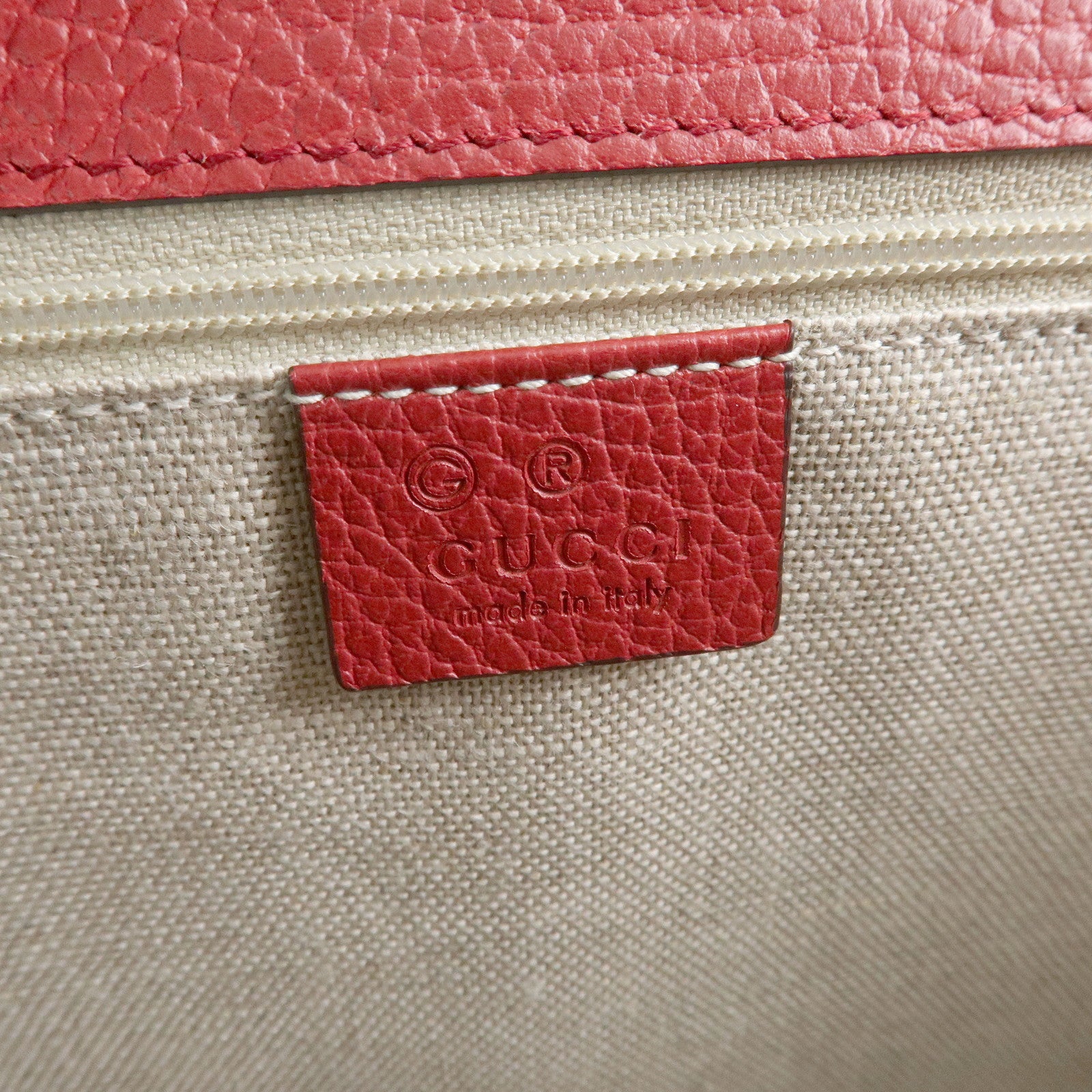 Gucci Interlocking G Leather Chain Shoulder Bag Crossbody Bag 510303