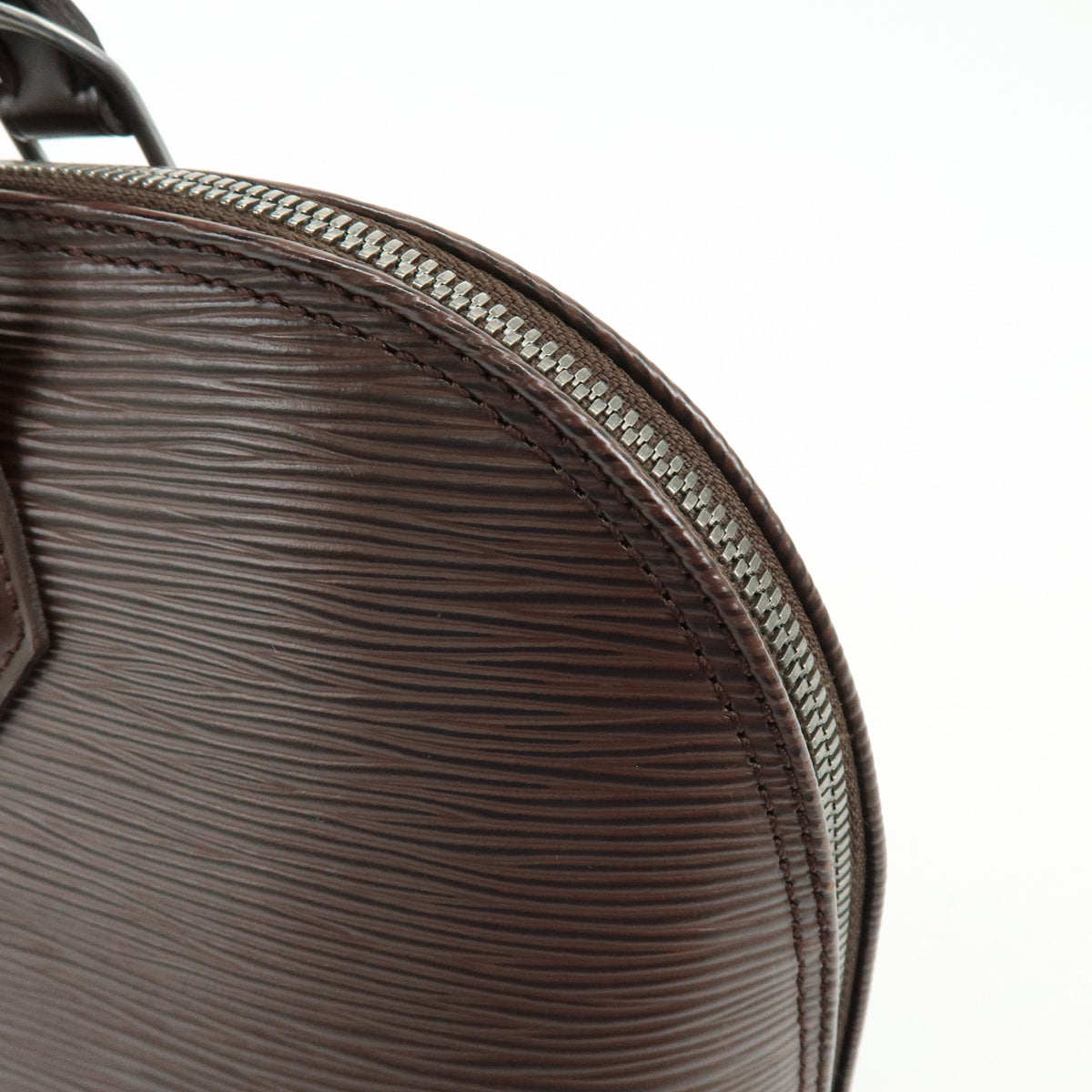 Louis Vuitton Epi Alma Leather Hand Bag Moca M5280D