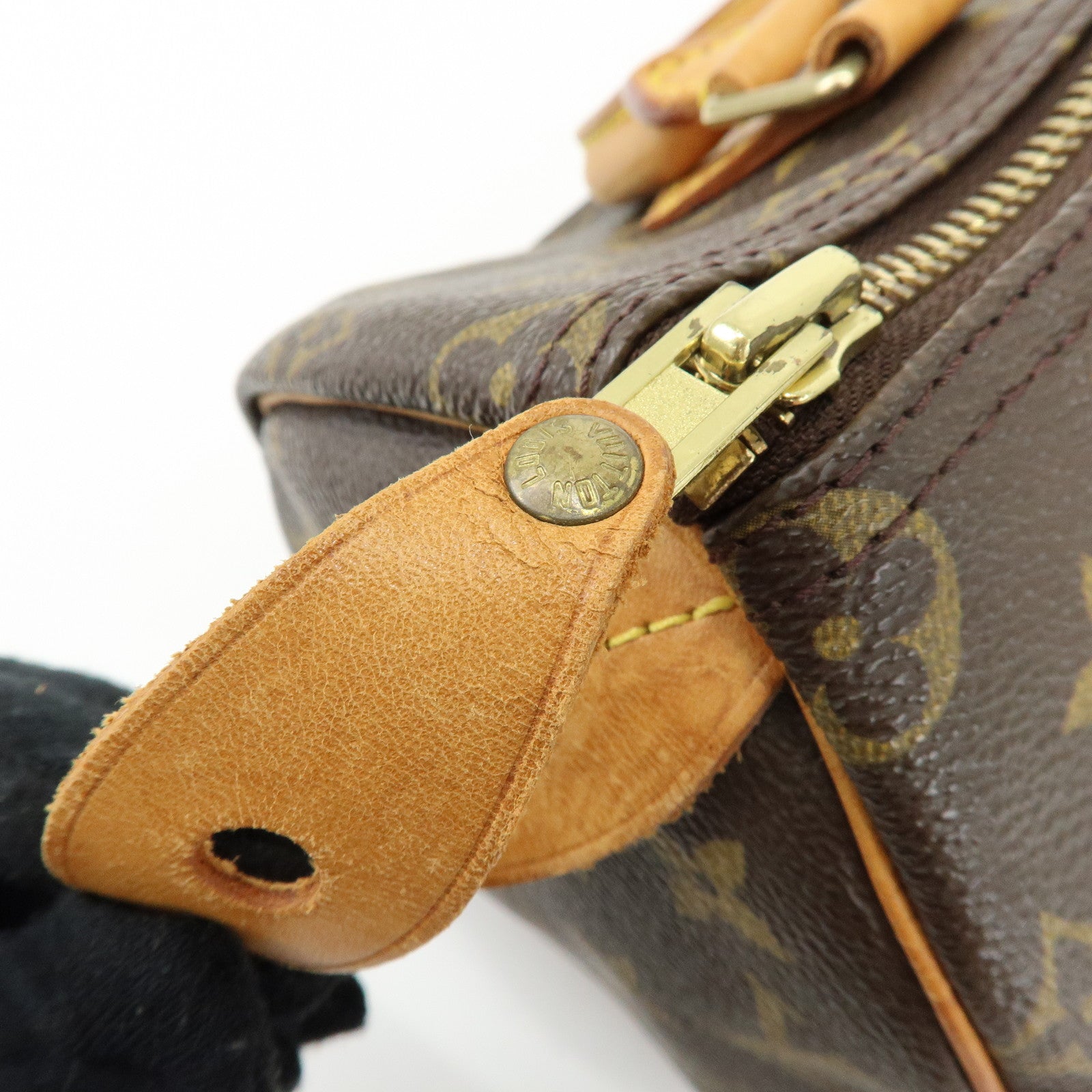 Louis Vuitton Monogram Speedy 25 Boston Bag Hand Bag Brown M41528