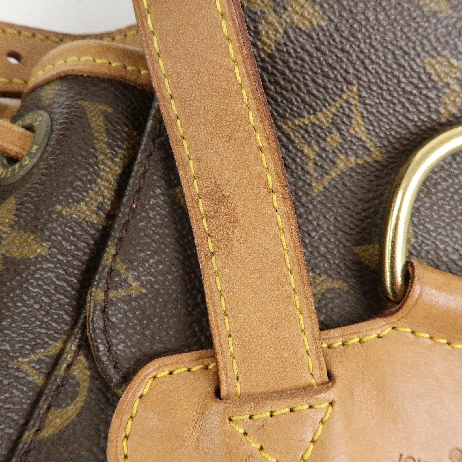 Louis Vuitton Monogram Canvas Montsouris MM Backpack Brown M51136