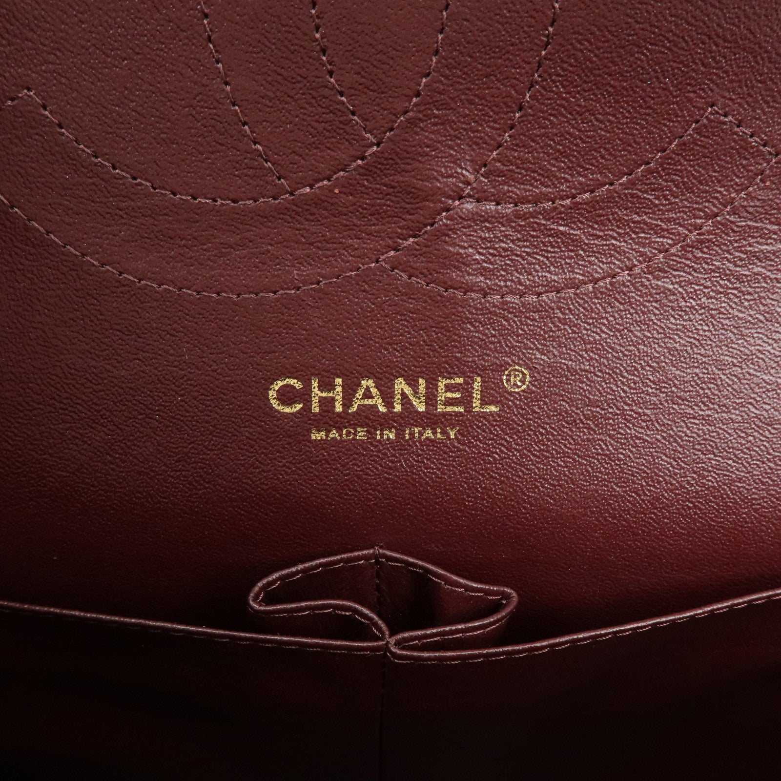 CHANEL Matelasse 30 Caviarskin W Flap Chain Shoulder Bag A58600