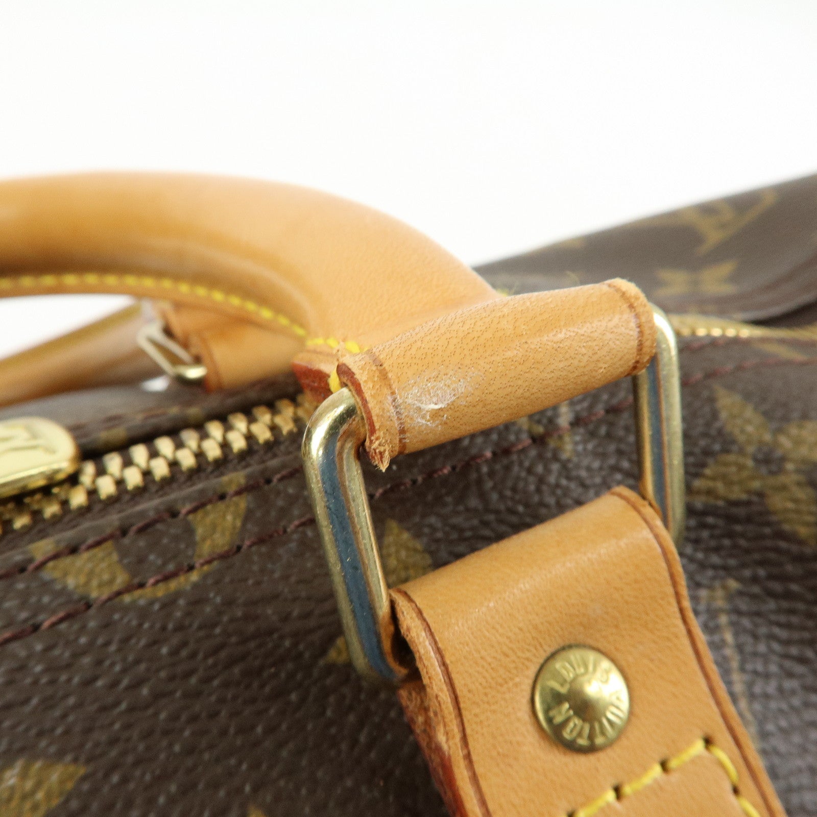 Louis Vuitton Monogram Keep All Bandouliere 55 Boston Bag M41414