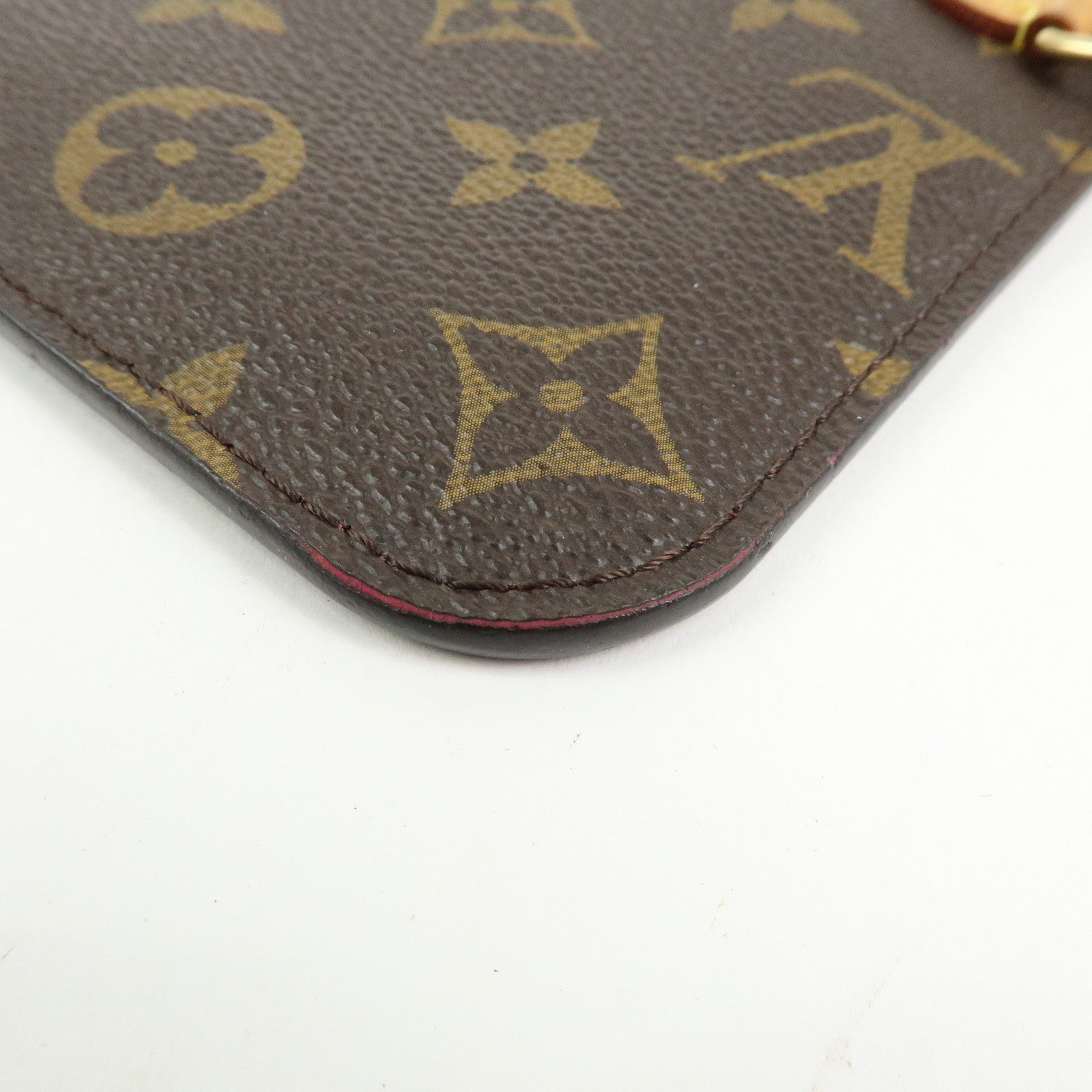 Louis Vuitton Monogram Canvas Pouch for Neverfull PM Tote Bag Pivoine