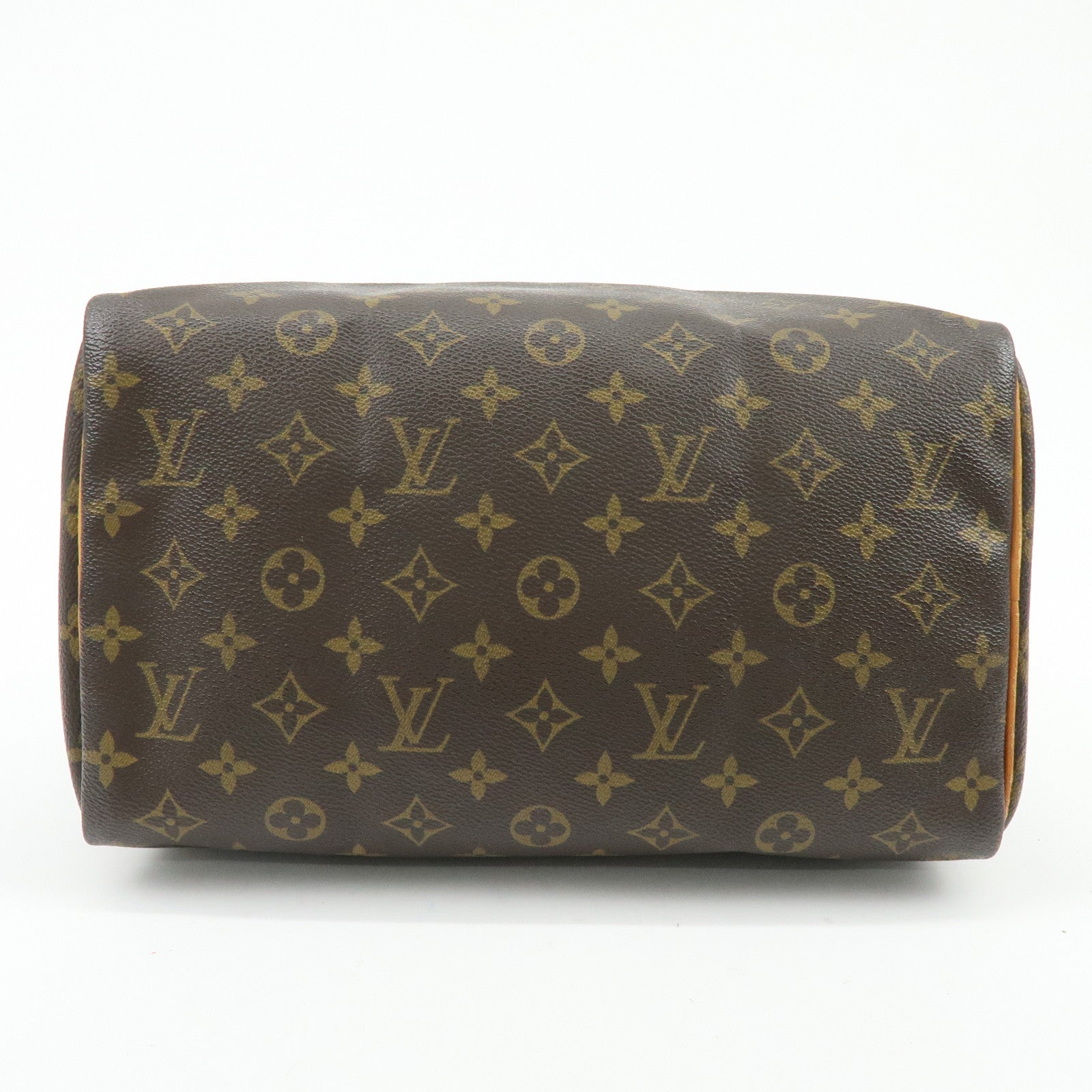 Louis Vuitton Monogram Speedy 30 Boston Bag Hand Bag Brown M41526