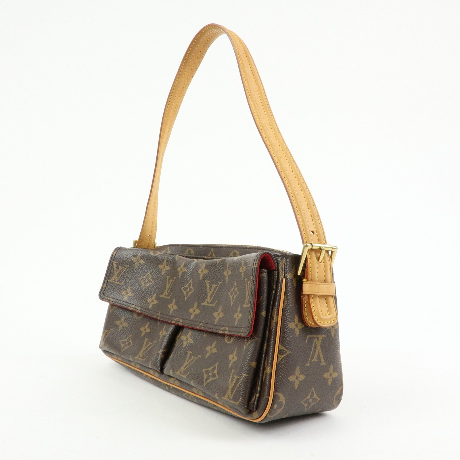 Louis Vuitton Monogram Viva Cite Shoulder Bag Hand Bag Brown M51164