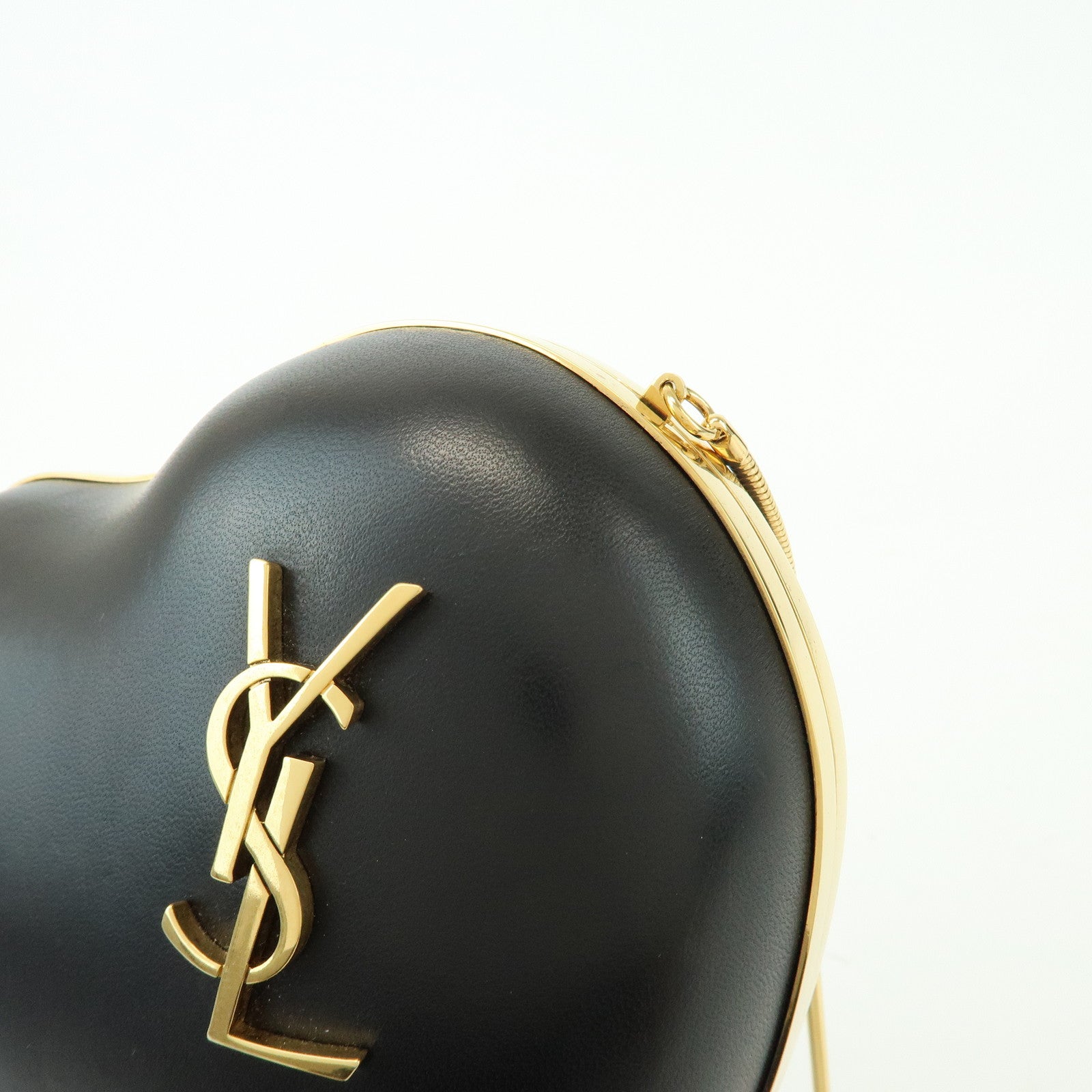 SAINT LAURENT PARIS Cassandra Calf Leather Love Box Bag Bag 466212