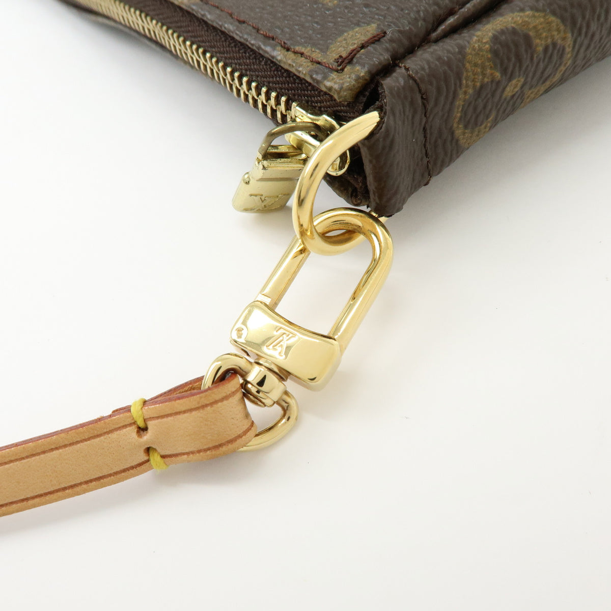 Louis Vuitton Monogram Pochette Accessoires Pouch Hand Bag M51980