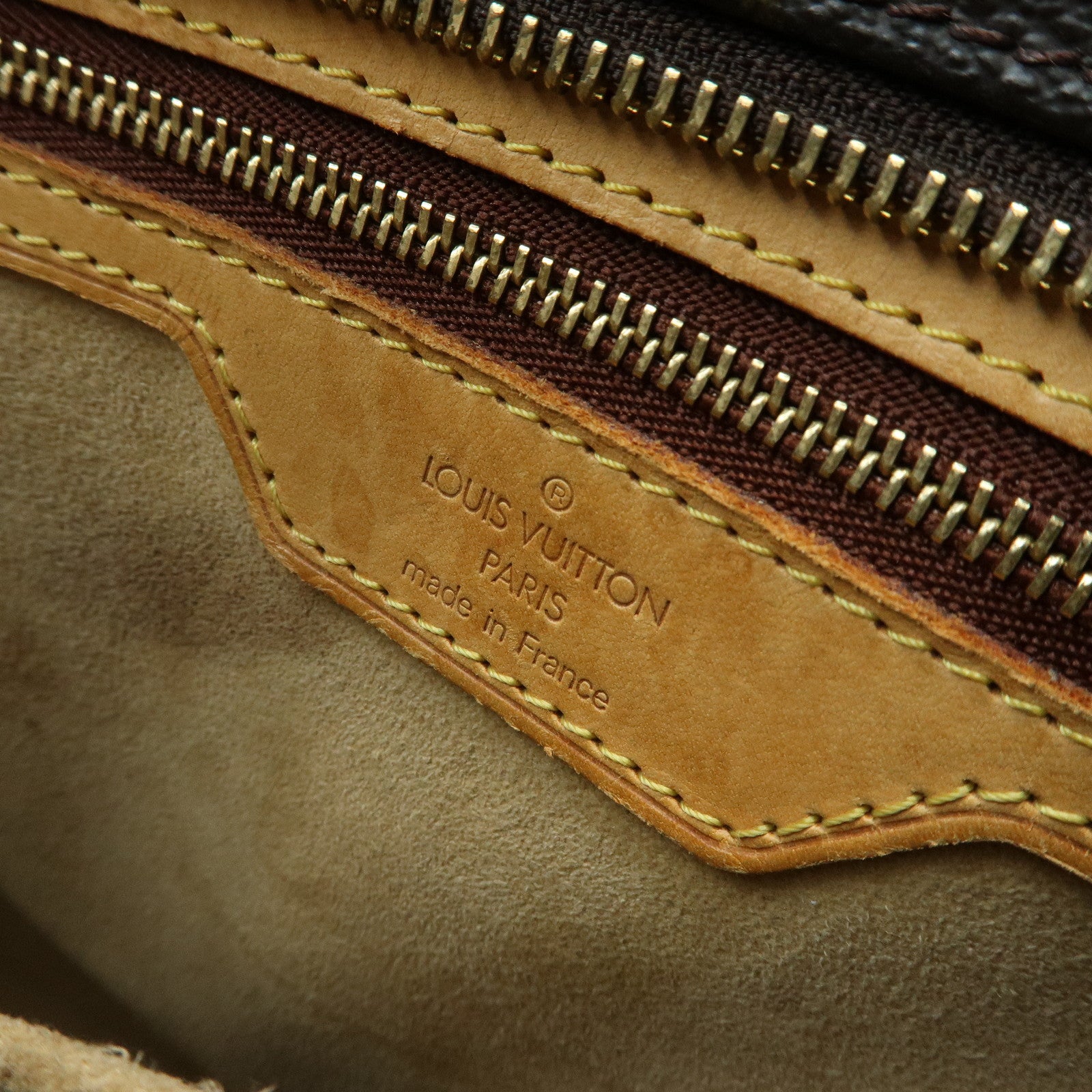 Louis Vuitton Monogram Luco Tote Bag Shoulder Bag Brown M51155