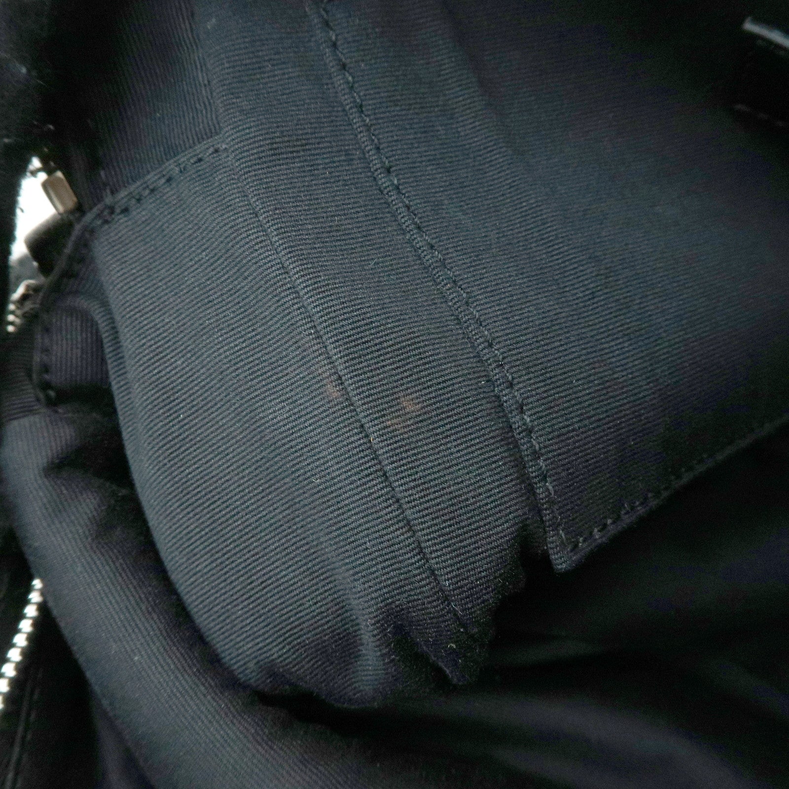SAINT LAURENT PARIS Lou Cassandra Leather Shoulder Bag Tassel Black