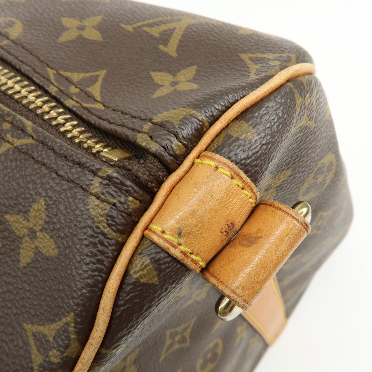 Louis Vuitton Monogram Keep All Bandouliere 55 Boston Bag Brown M41414