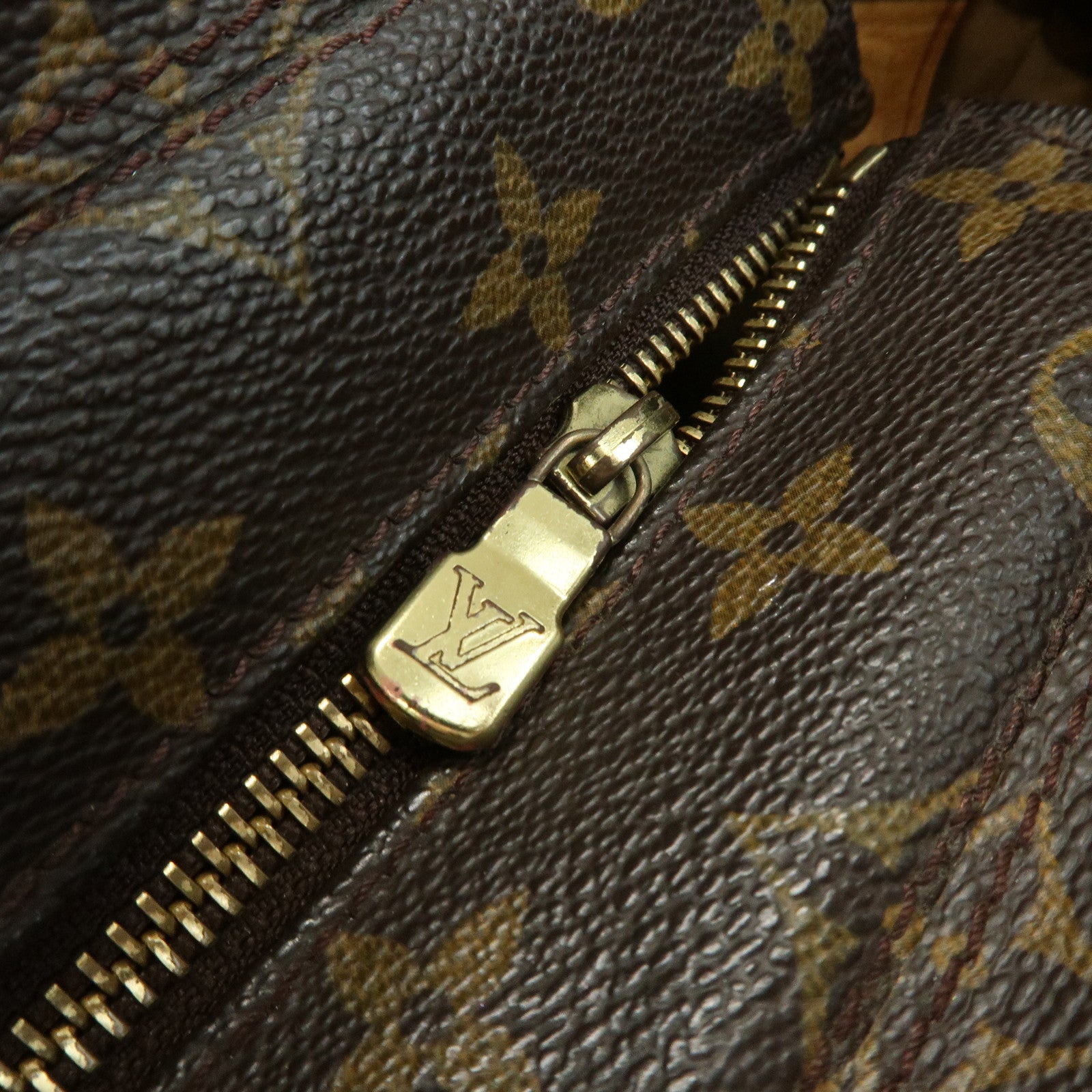 Louis Vuitton Monogram Luco Tote Bag Shoulder Bag Brown M51155